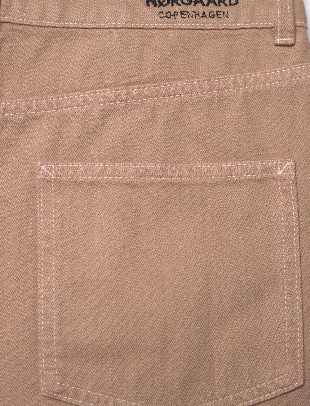 Mads Nørgaard - Soil Denim Ketty Skirt - denimnederdele - tiger's eye - 4