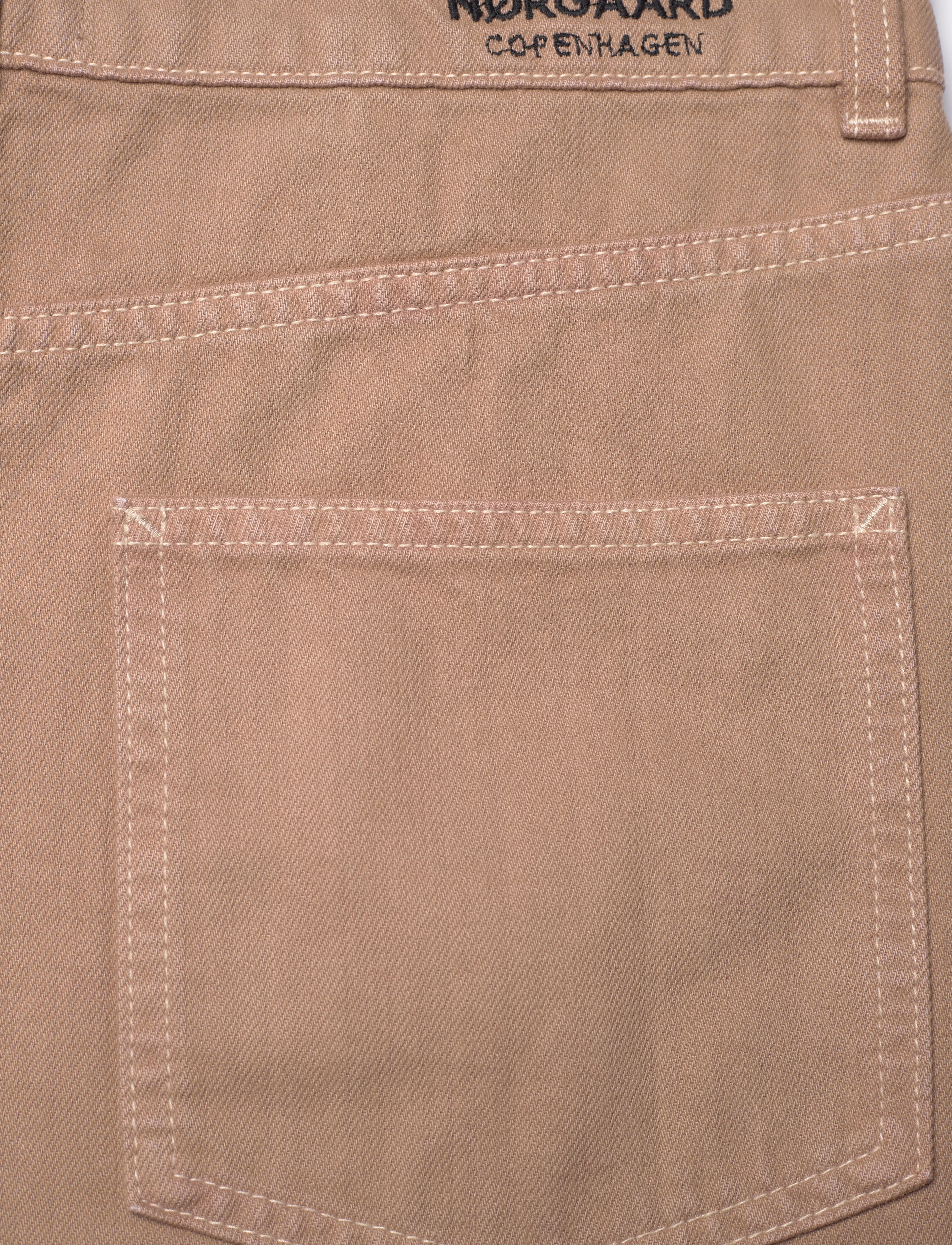 Mads Nørgaard - Soil Denim Ketty Skirt - tiger's eye - 4