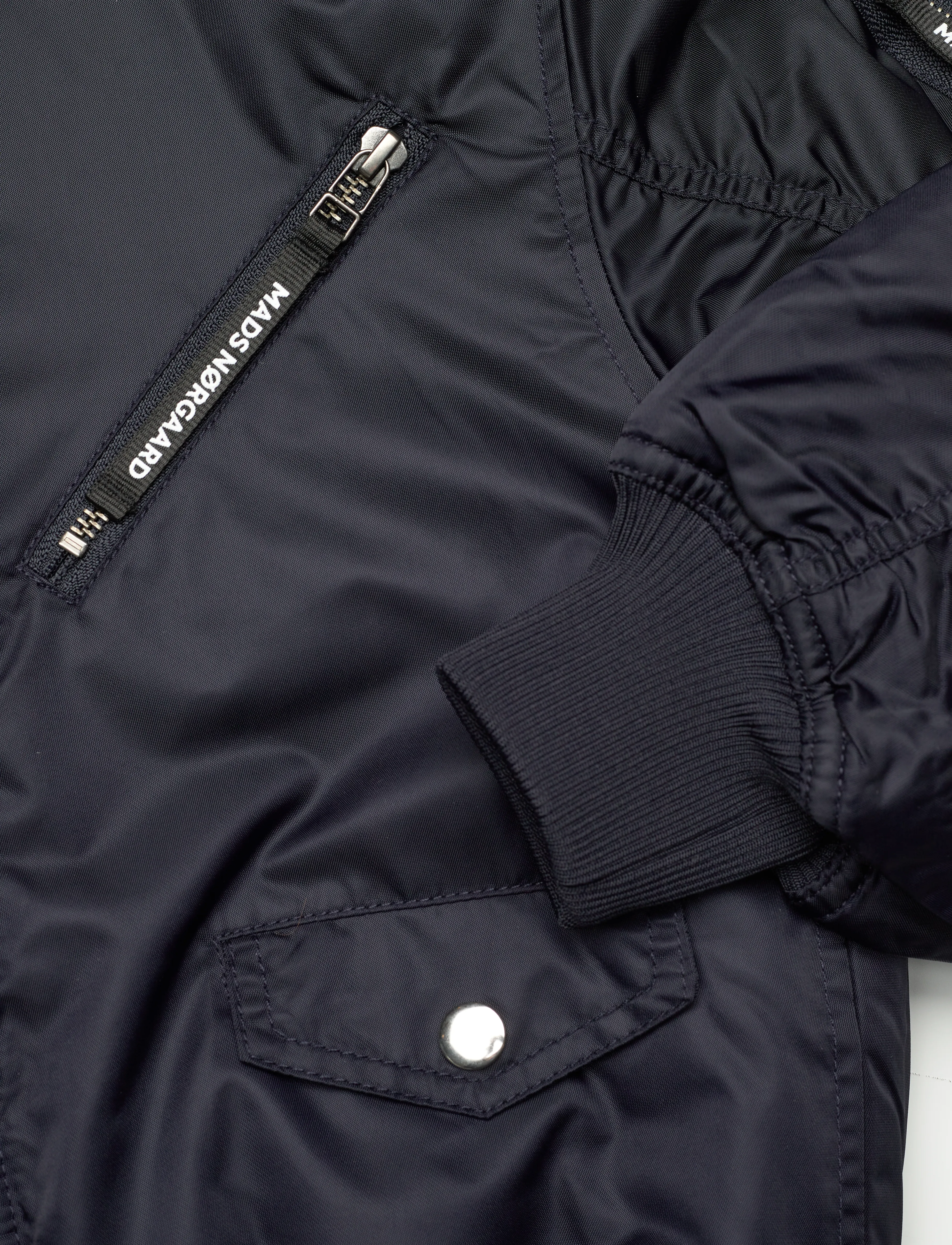 Mads Nørgaard - Bomber Nylon Jilla Jacket - deep well - 3