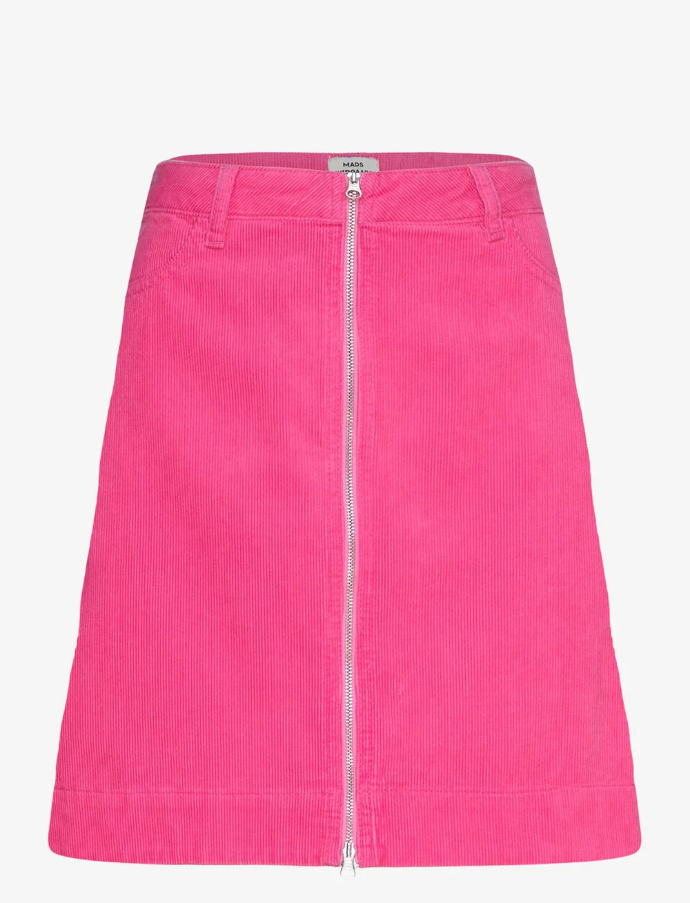 Mads Nørgaard - Mini Cord Riva Skirt - korte nederdele - carmine rose - 0