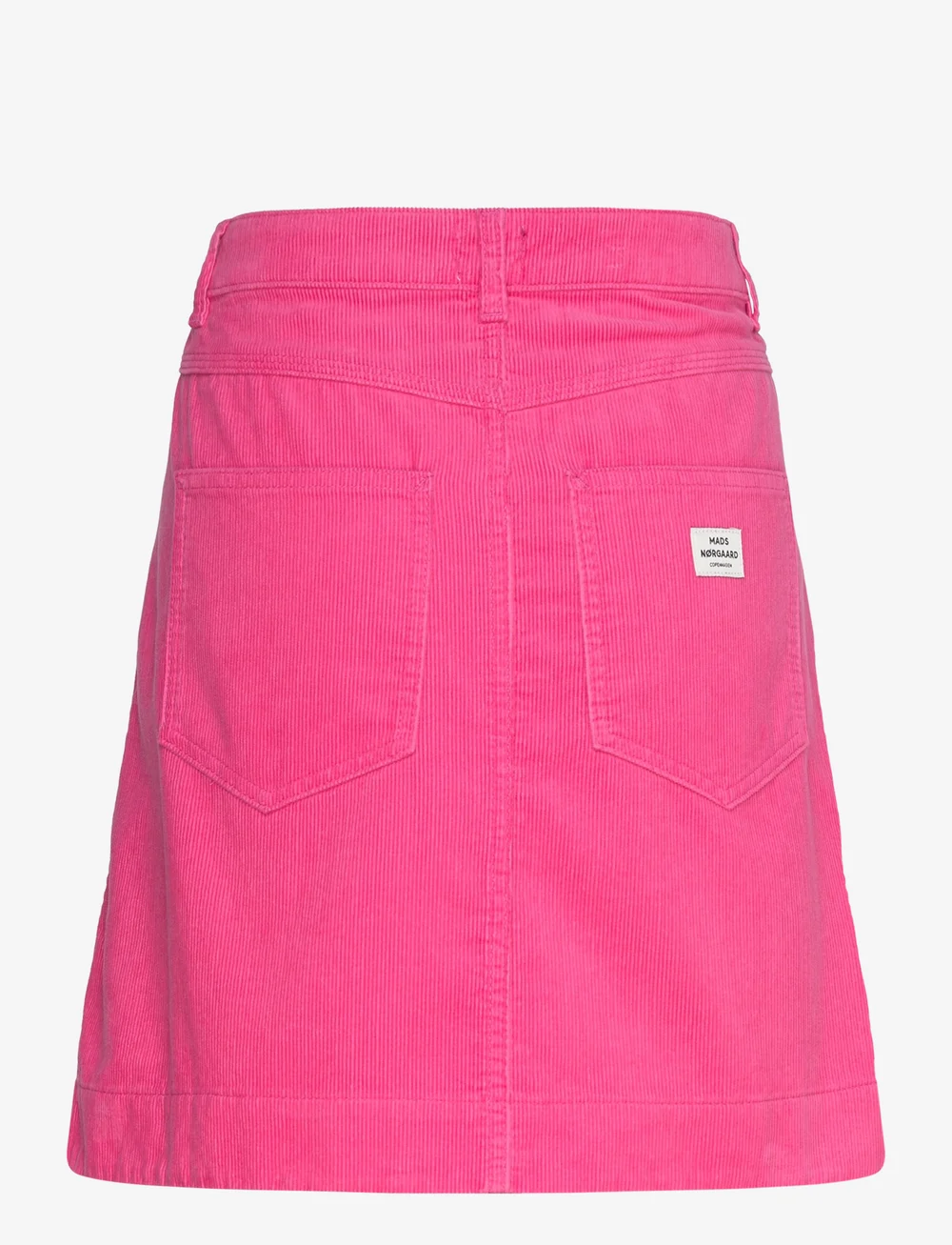 Mads Nørgaard - Mini Cord Riva Skirt - korte nederdele - carmine rose - 1