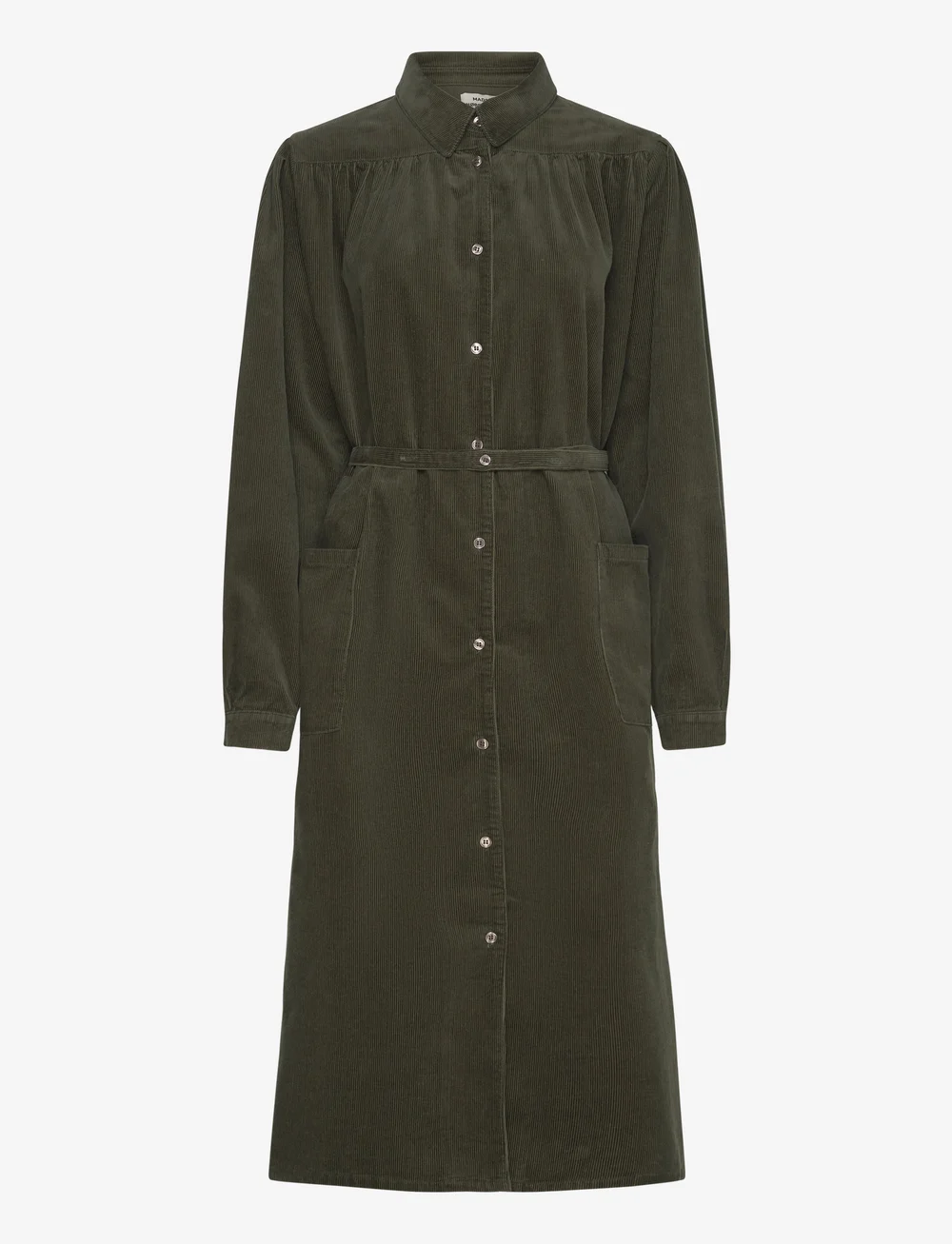 Mads Nørgaard - Mini Cord Cana Dress - robes chemises - rosin - 0