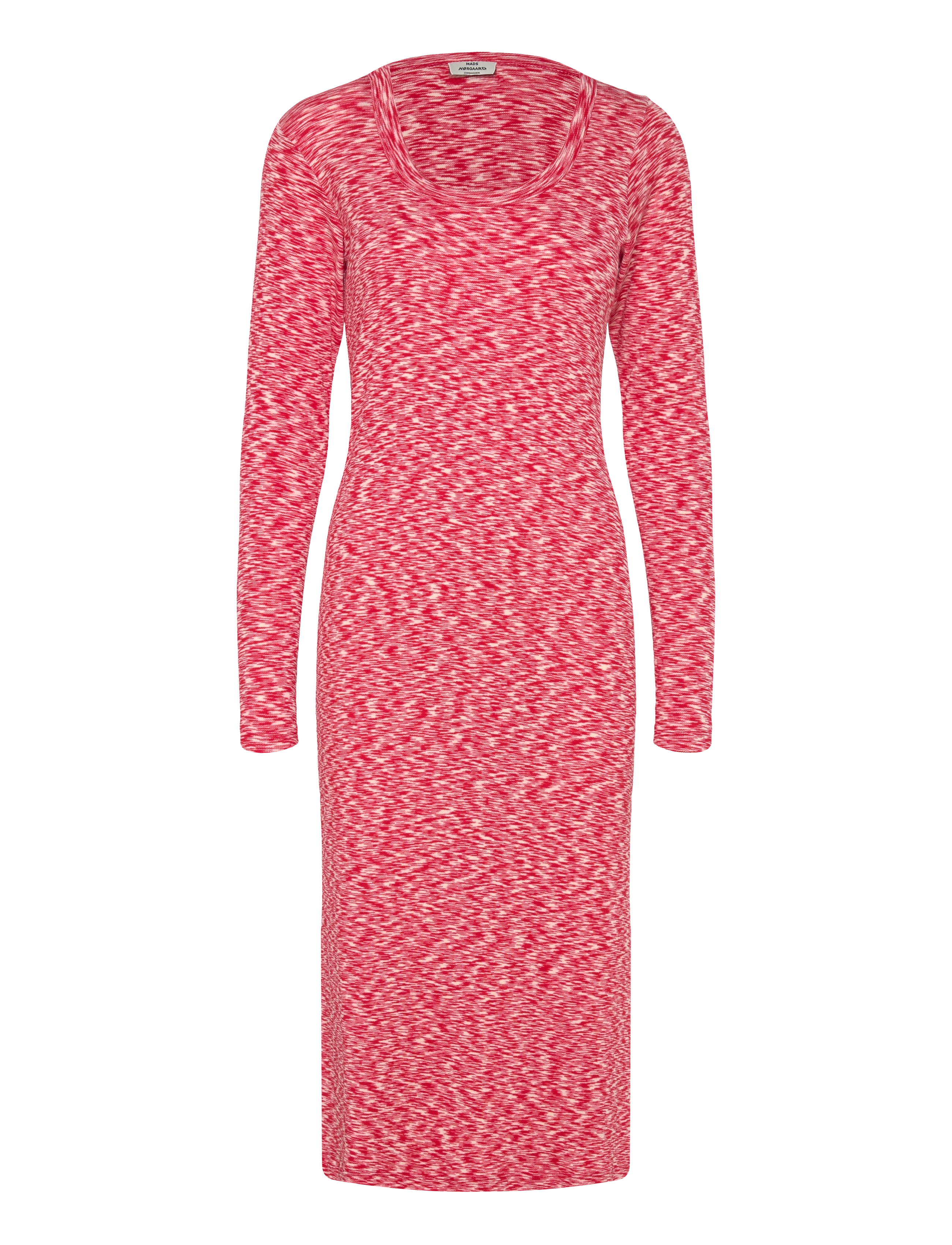 MADS NØRGAARD 2X2 Baumwolle Space Bubi Kleid Rot - S - Damen