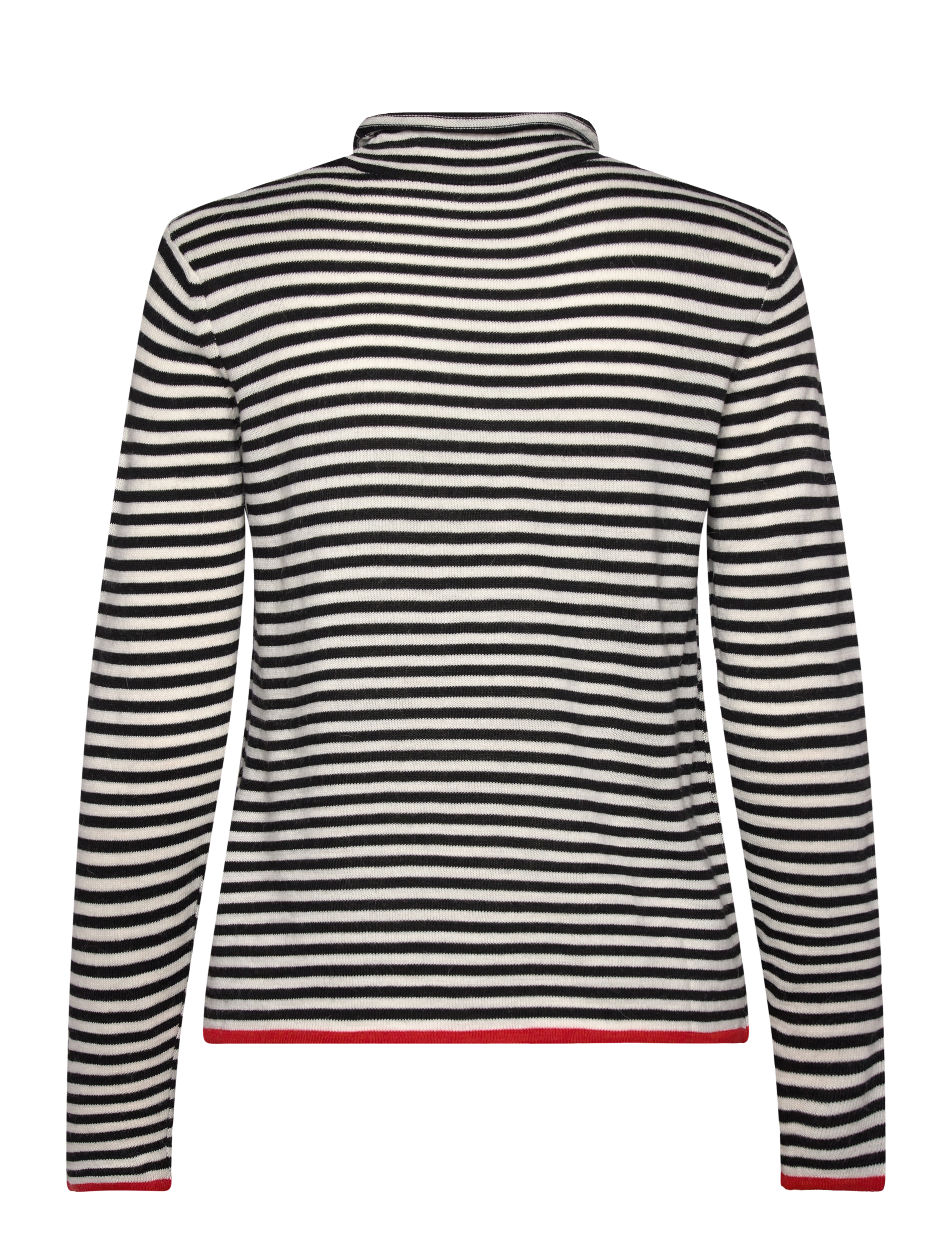 Mads Nørgaard - One Stripe Elsa Knit - black/ecru - 1