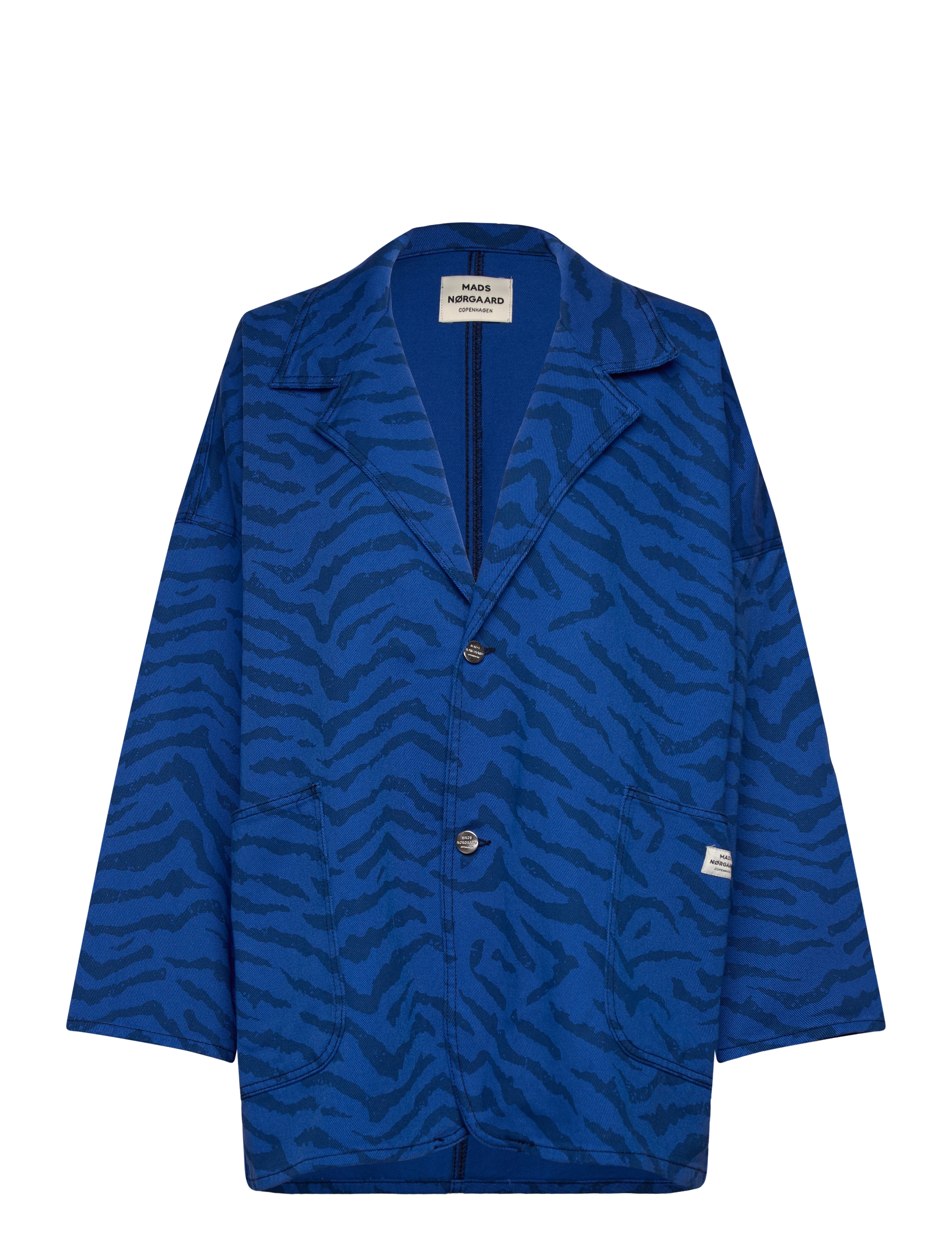 Sketch Denim Denya Jacket - DENIM ZEBRA AOP/OLYMPIAN BLUE