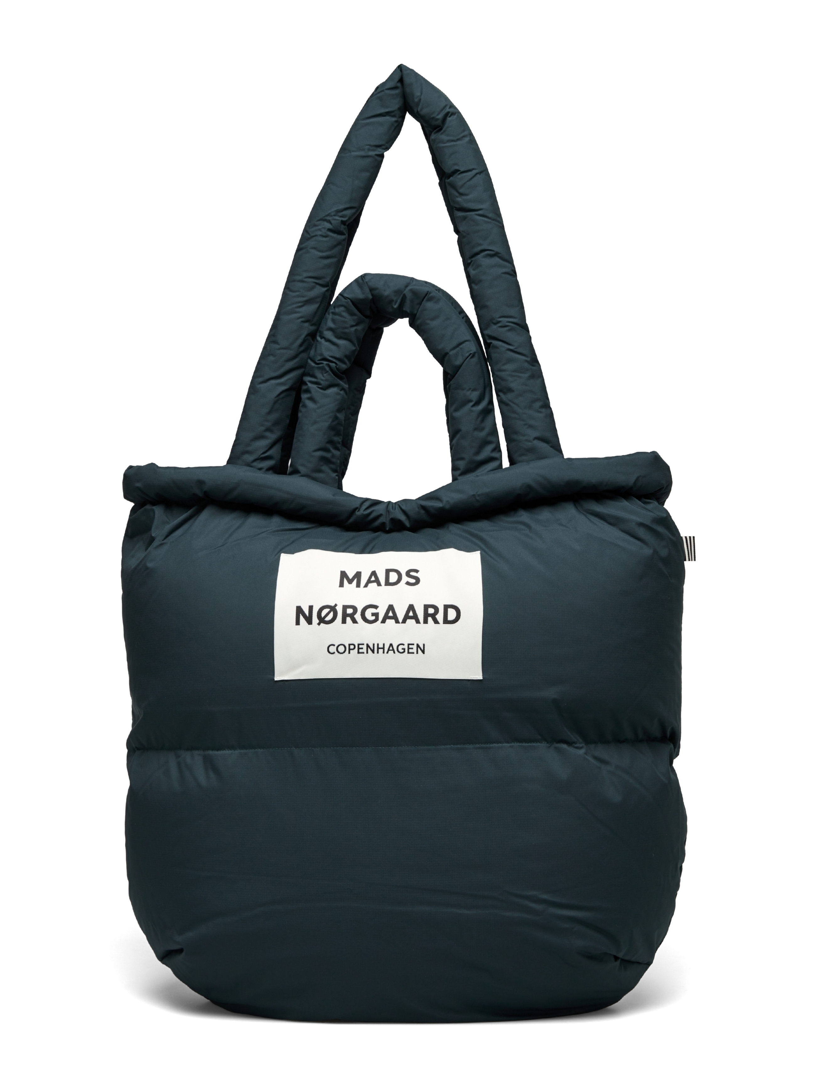 Mads Nørgaard Recycle Pillow Bag - Tasker - MAGICAL FOREST / navy