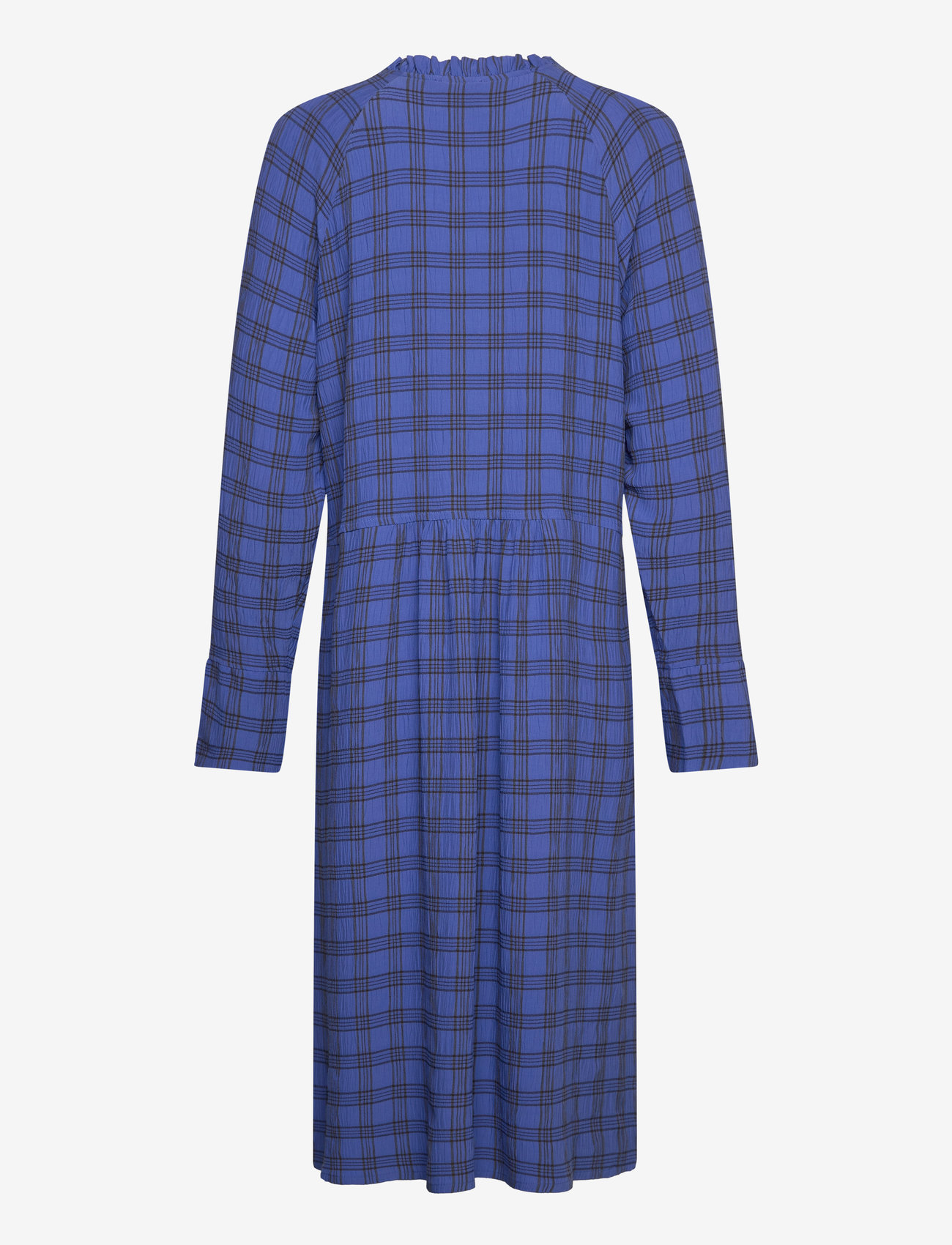 Mads Nørgaard - Check Pop Dupina Dress - amparo blue check - 1