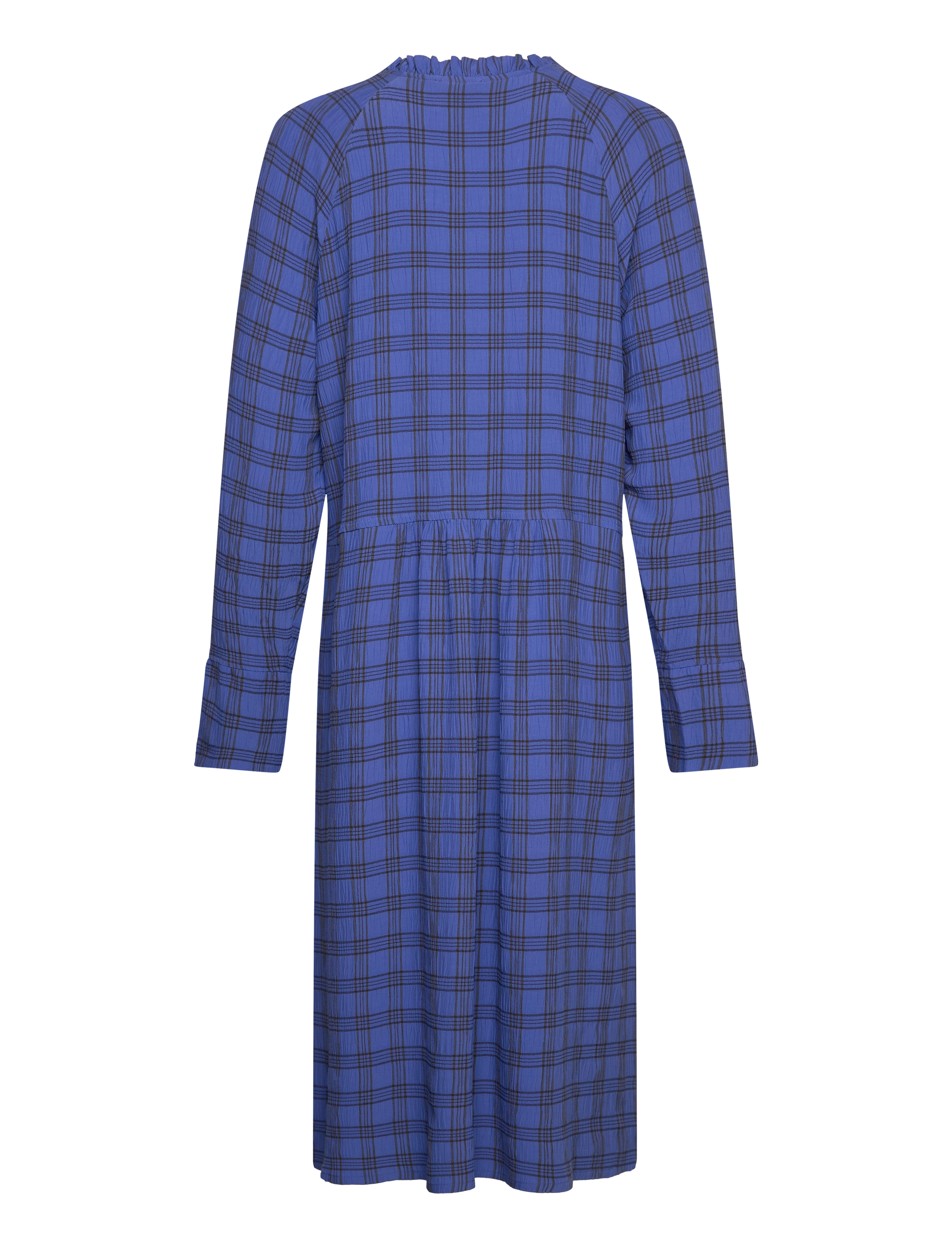 Mads Nørgaard - Check Pop Dupina Dress - amparo blue check - 1