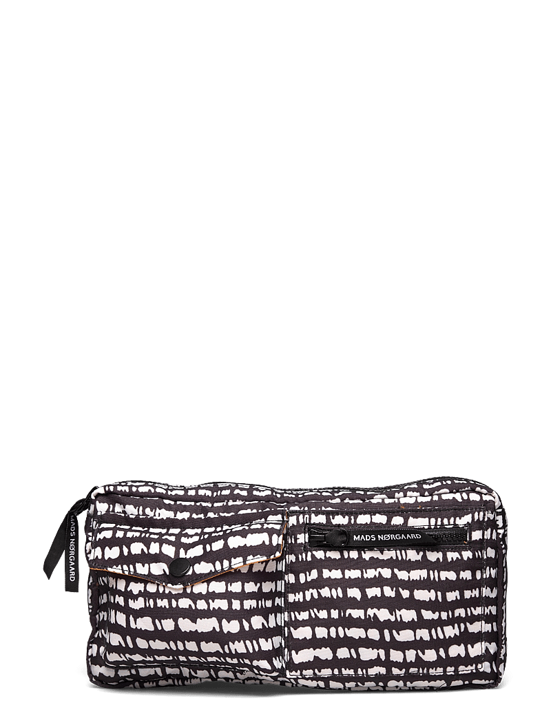 Mads Nørgaard - Bel One Art Carni Bag - moetrendid - scribble black/arctic wolf aop - 0