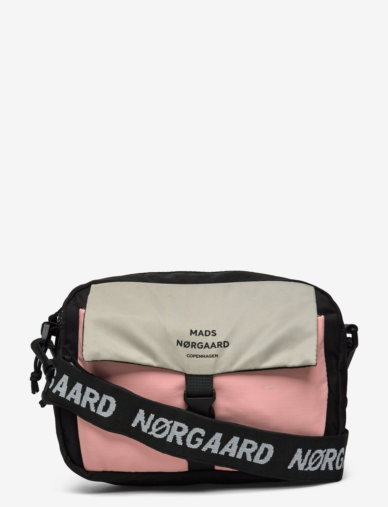 Mads Nørgaard - Tian Fae Block Bag - black/coral cloud - 0