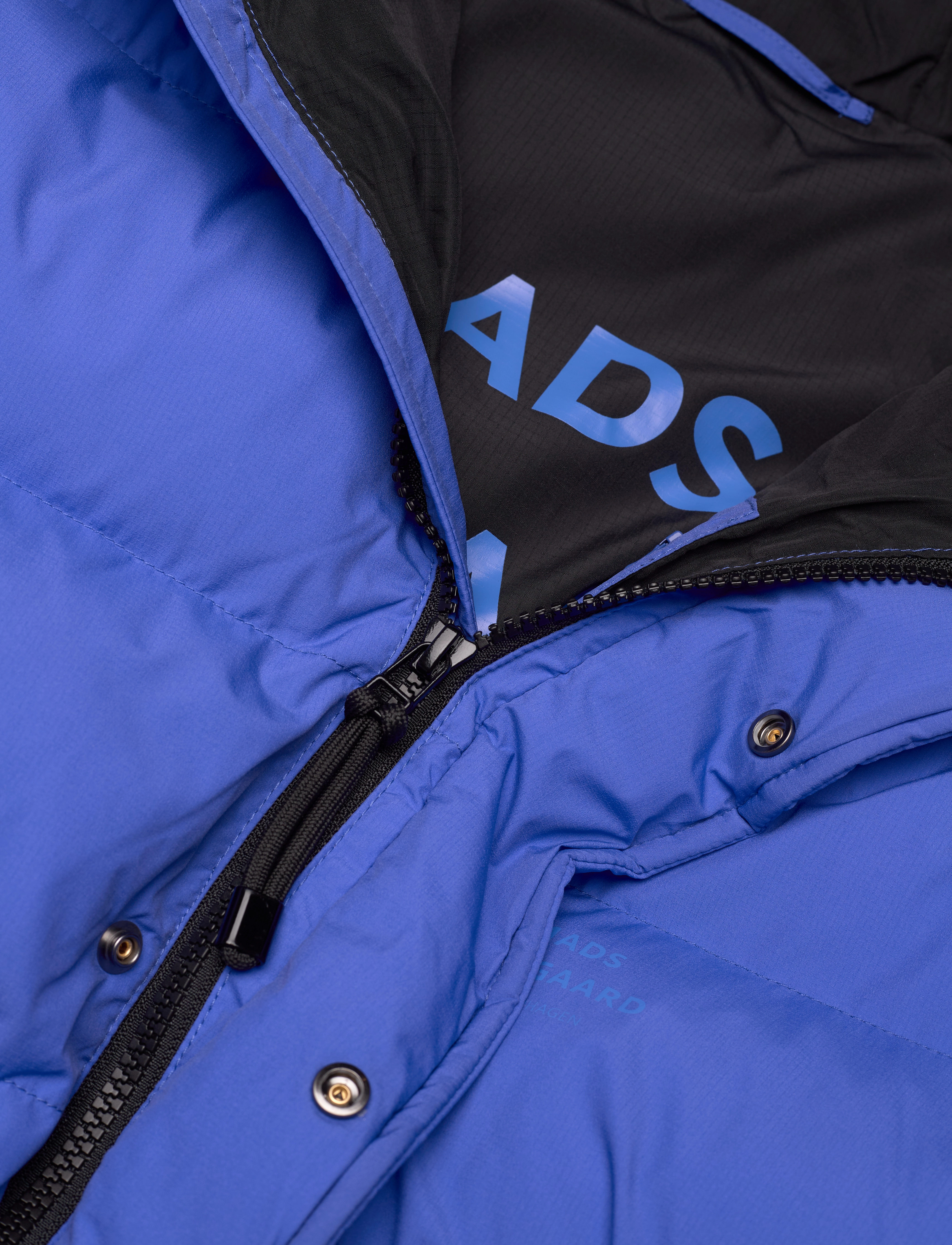 Mads Nørgaard - Recycle Jolina Jacket - dunjakker & forede jakker - amparo blue - 2