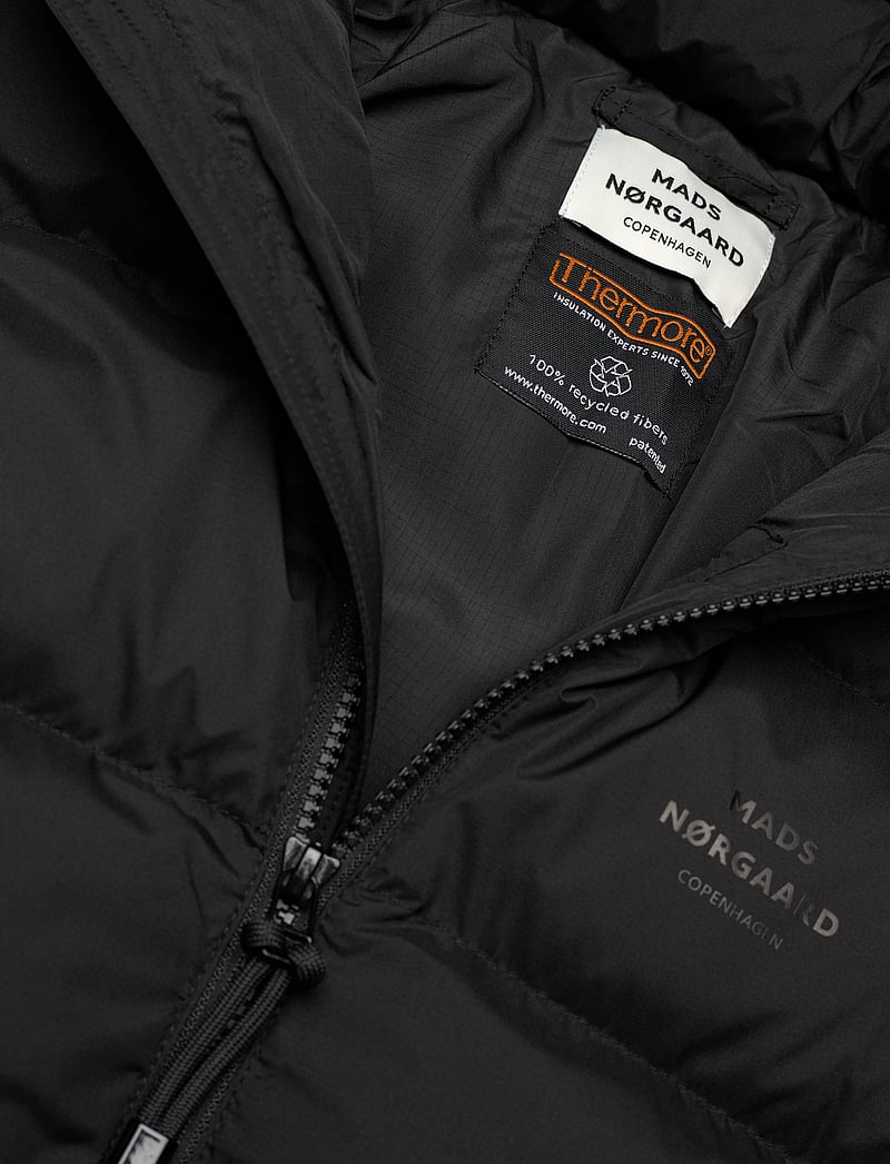 Mads Nørgaard - Recycle Junino Jacket - talvejope - black - 2
