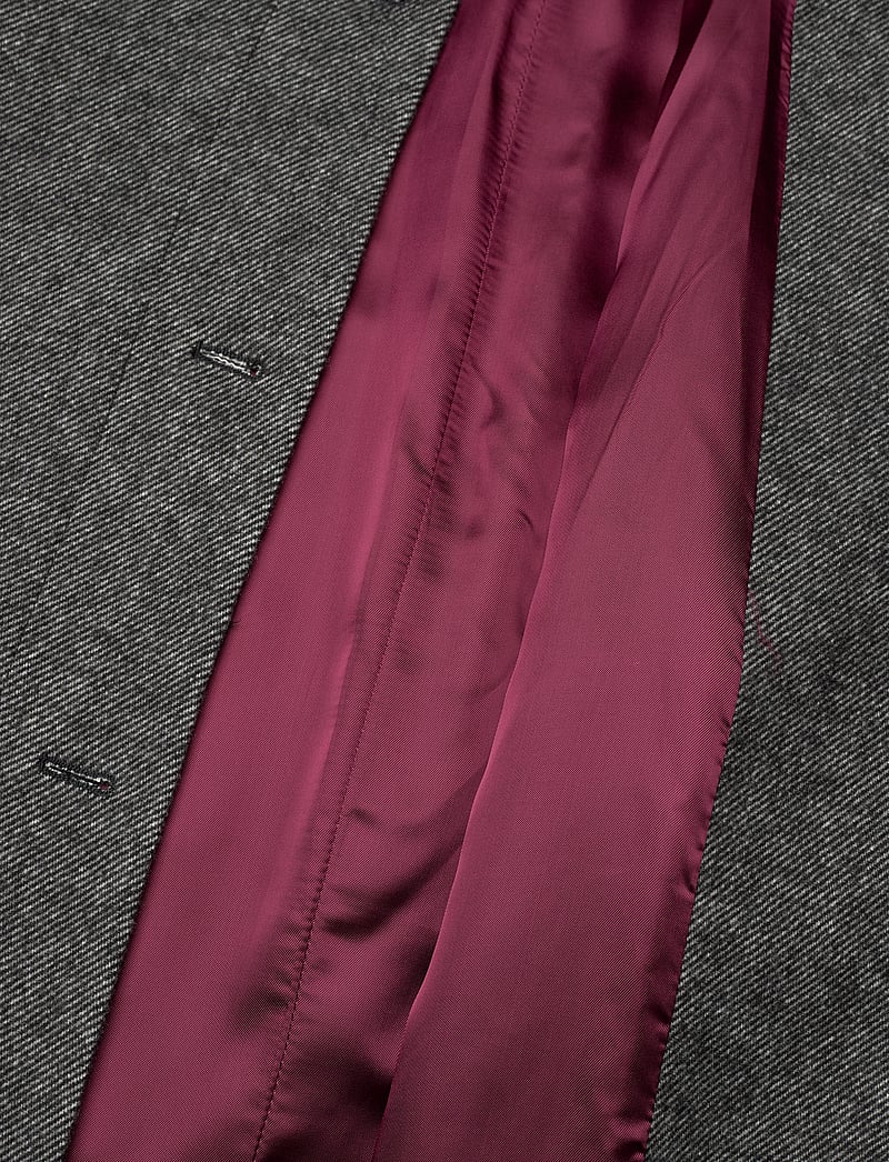 Mads Nørgaard - Bondu Jami Coat - lette frakker - black/arctic wolf - 4