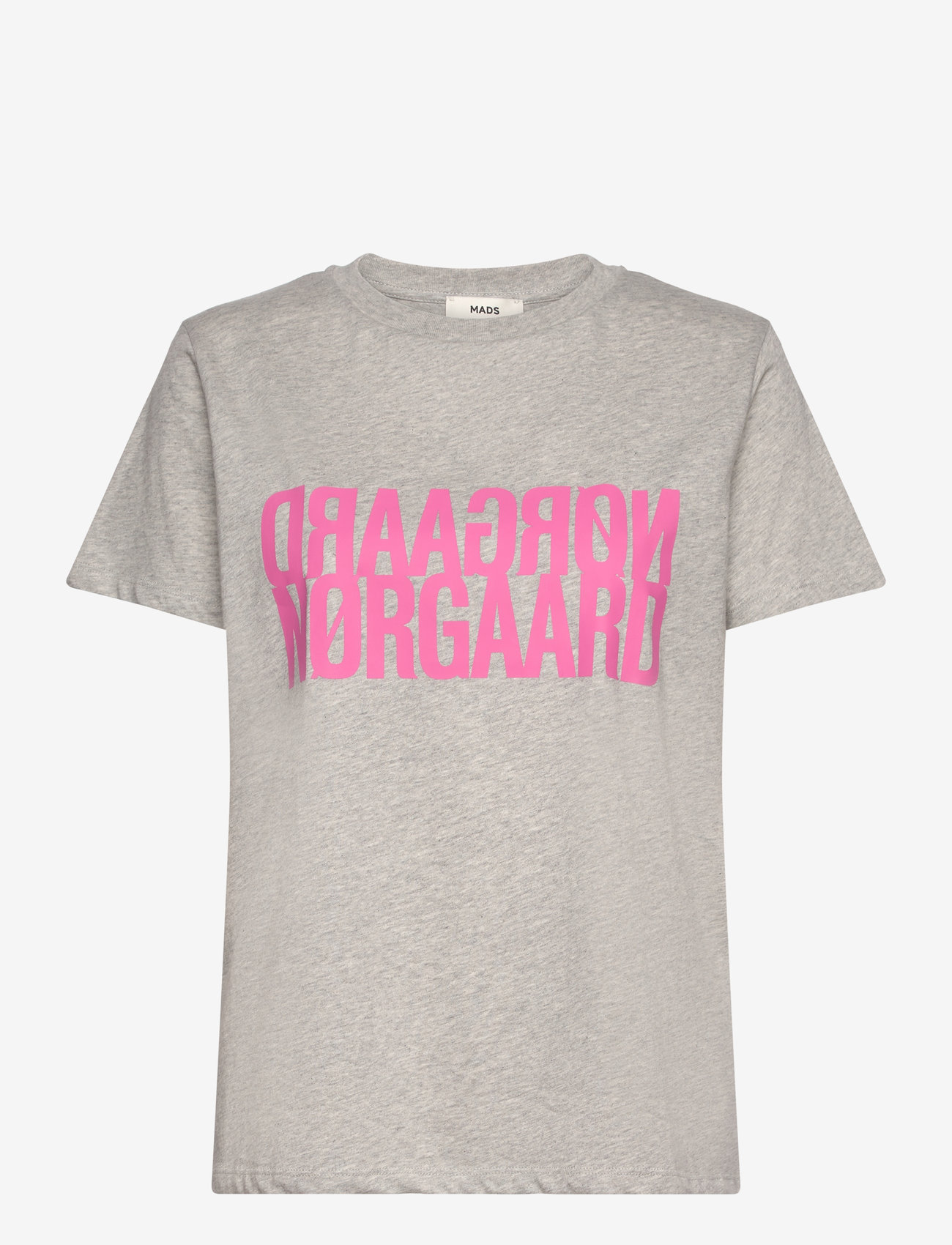 Mads Nørgaard - Single Organic Trenda P Tee - light grey melange - 0
