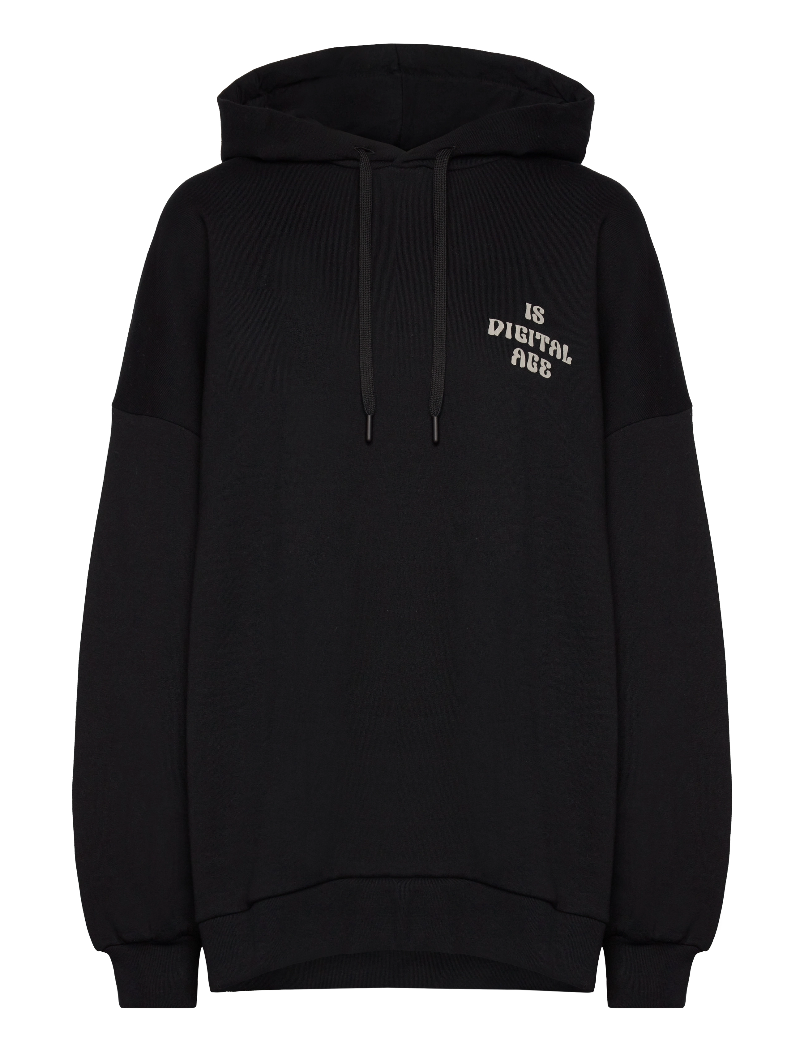 Mads Nørgaard Organic Sweat Harvey Hoodie - Sweatshirts - BLACK / black