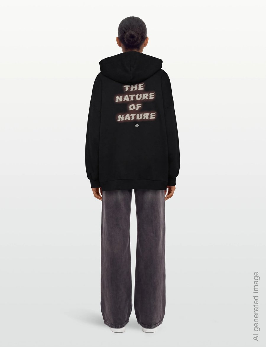 Mads Nørgaard - Organic Sweat Harvey Hoodie - hættetrøjer - black - 4