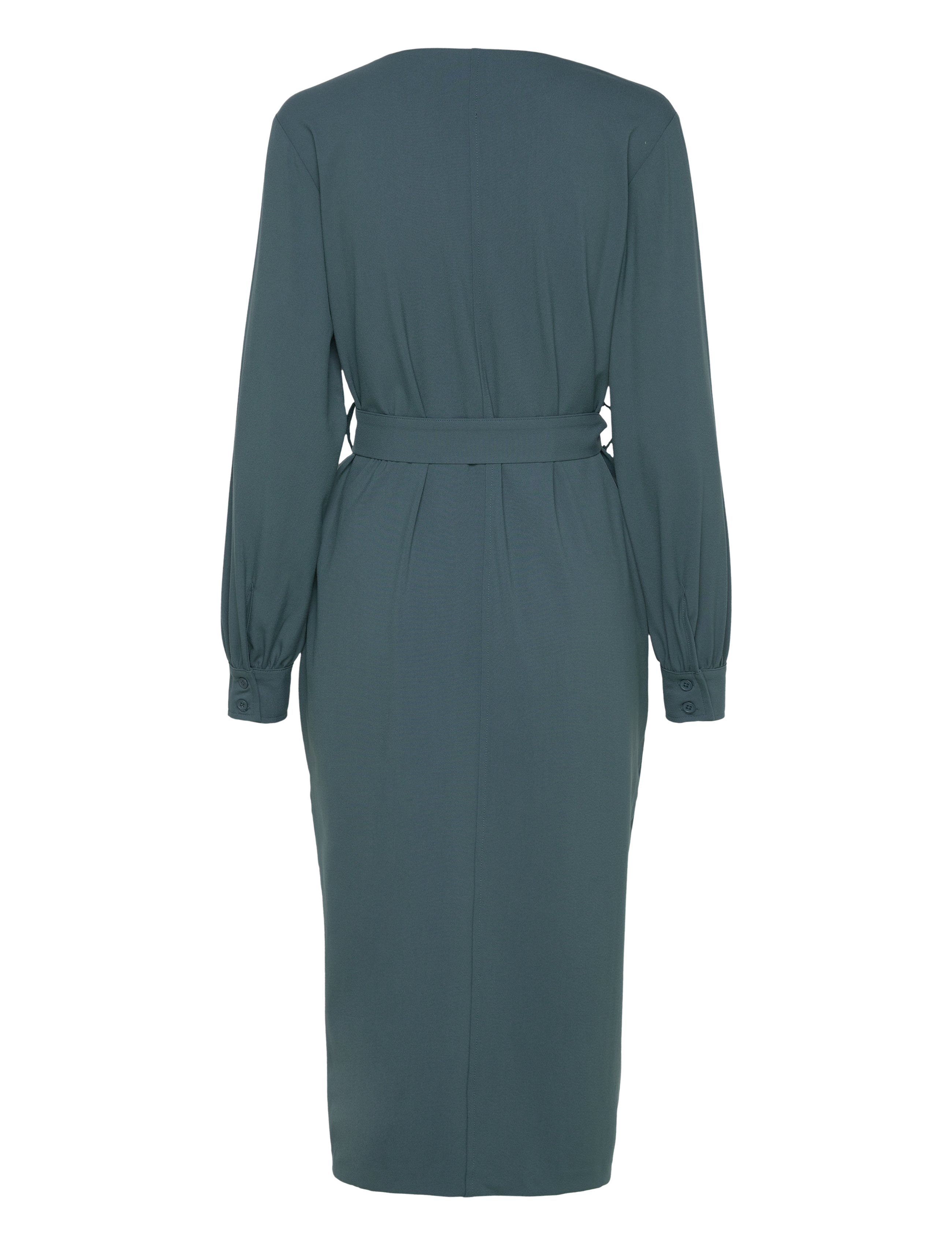 Mads Nørgaard - Recycled Sportina Gweneth Dress - midikleider - orion blue - 1
