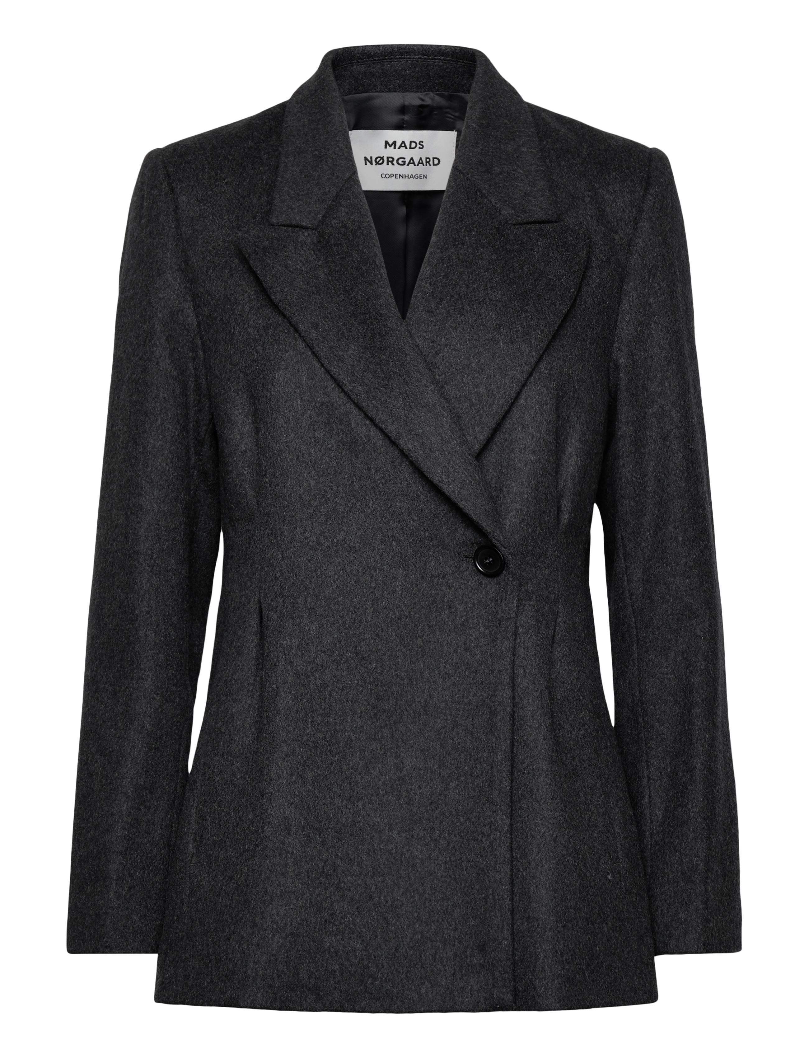 MADS NØRGAARD Rolando Bena Blazer Grau - XL - Damen