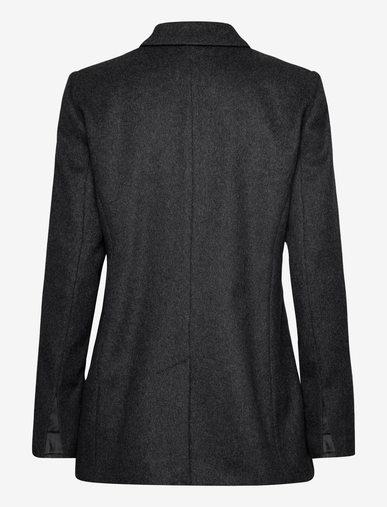 Mads Nørgaard - Rolando Bena Blazer - kahes joones nööpidega bleiserid - dark grey melange - 1