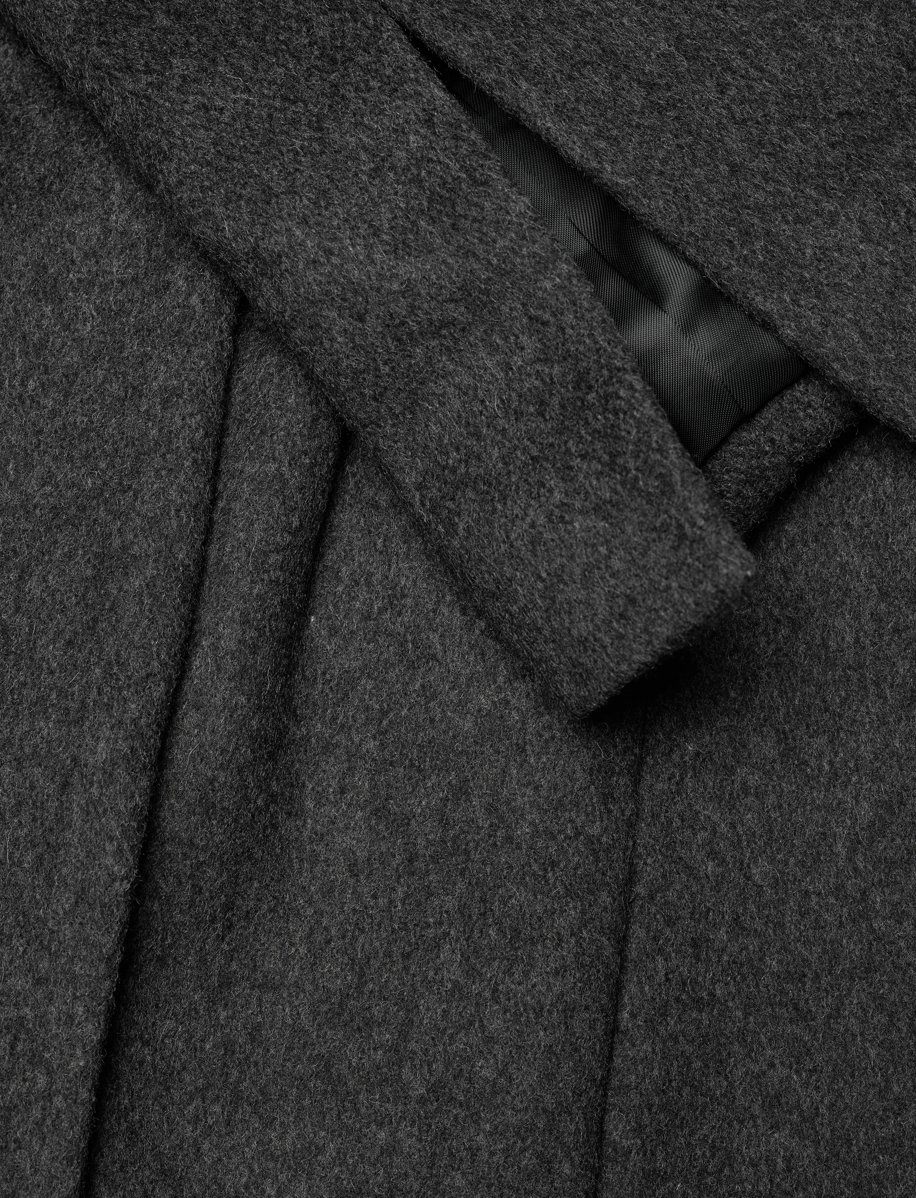 Mads Nørgaard - Rolando Bena Blazer - dobbeltradede blazere - dark grey melange - 2