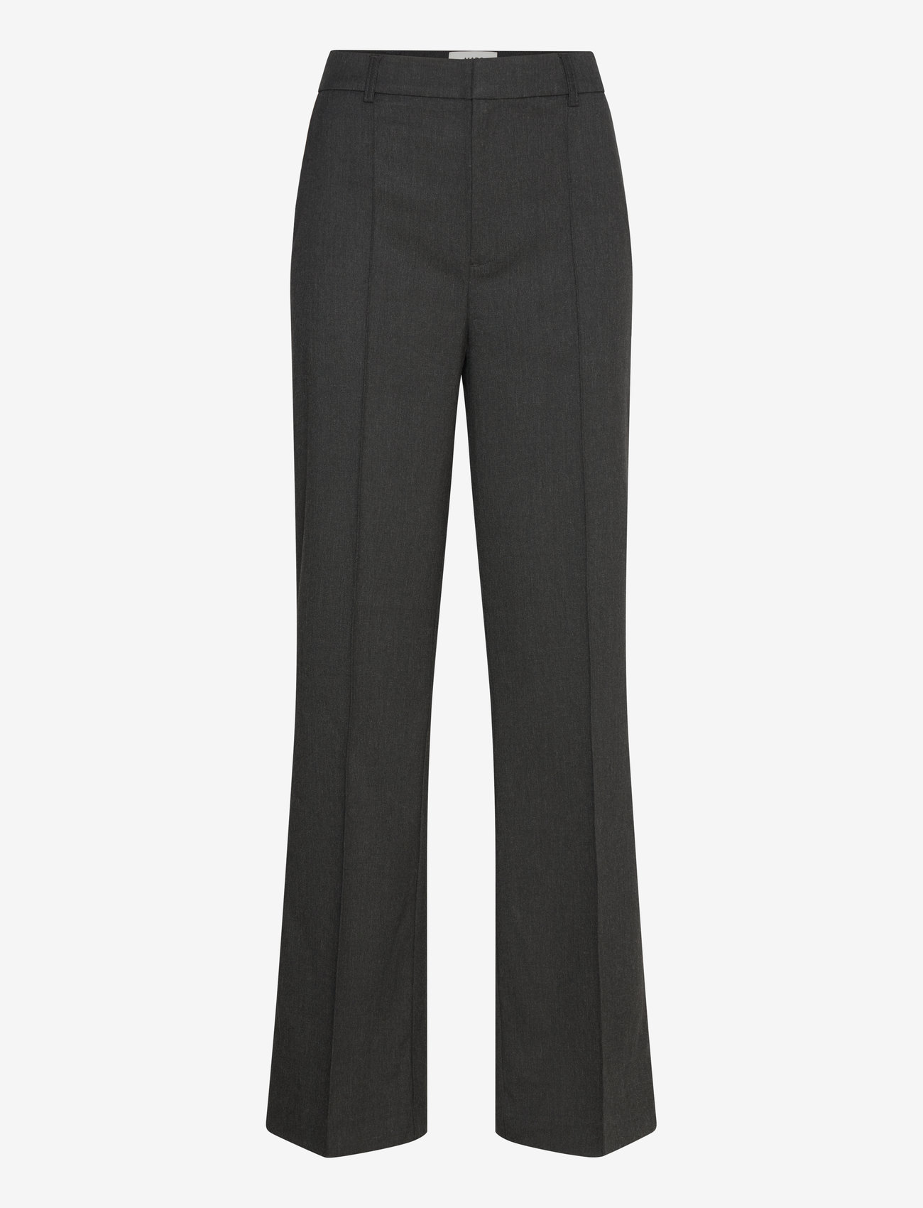Mads Nørgaard - Fulva Perry Pants - dark grey melange - 0