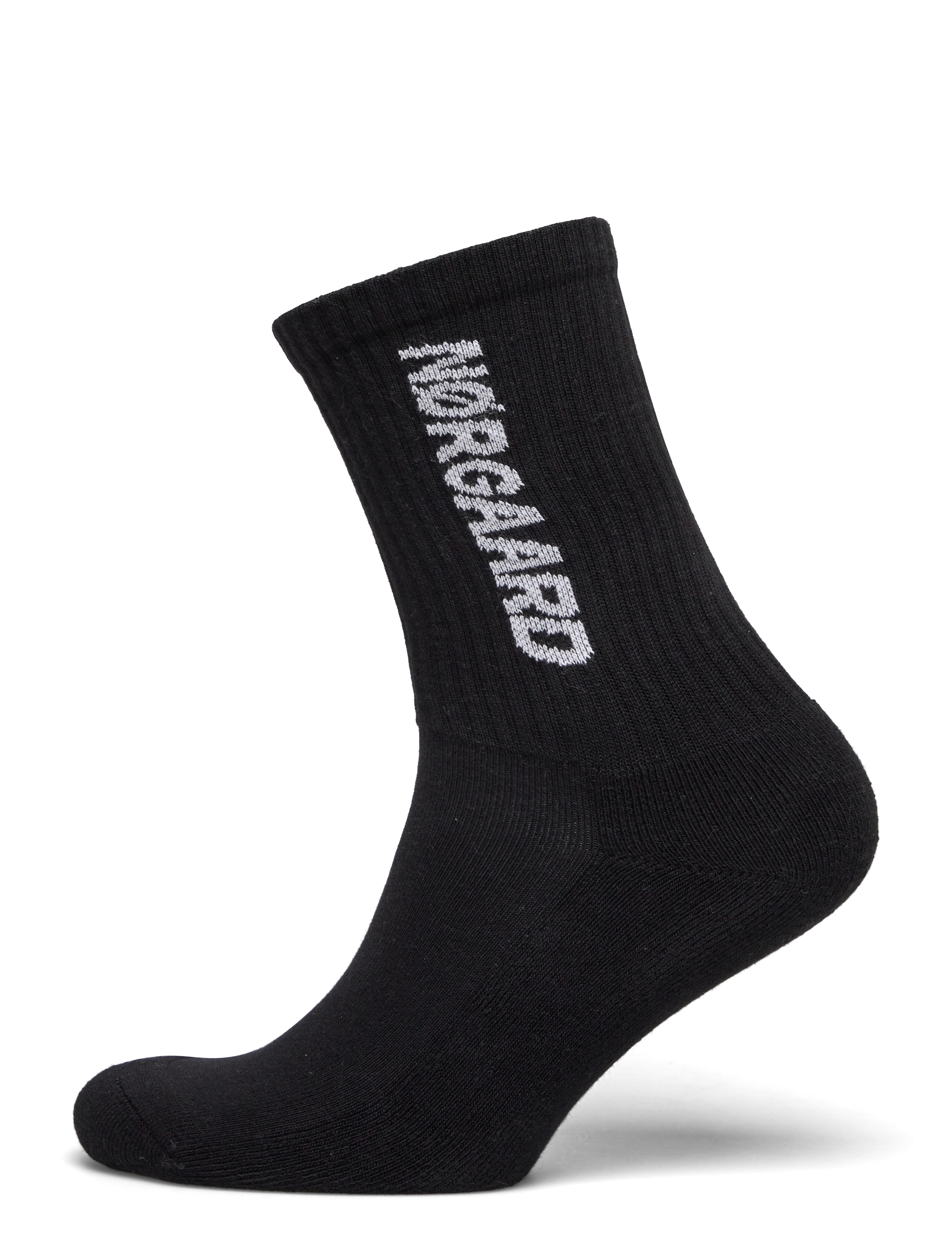 Mads Nørgaard Tennis Classic Sock FAV - Almindelige strømper - BLACK / black