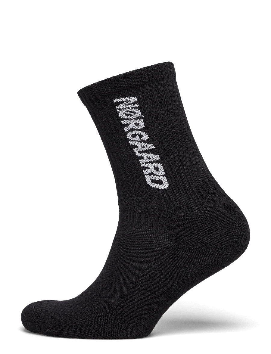 Mads Nørgaard - Tennis Classic Sock FAV - klassikalised sokid - black - 0