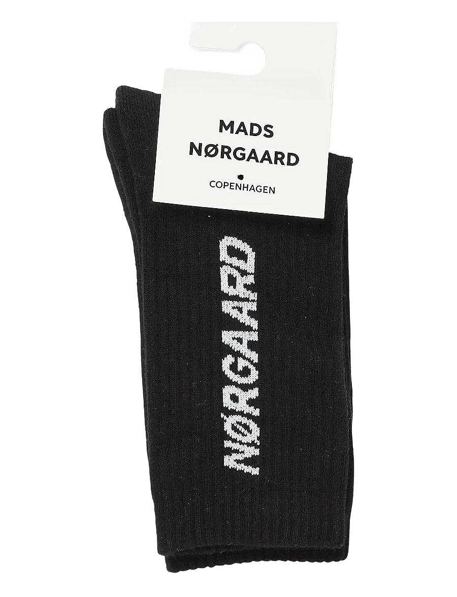 Mads Nørgaard - Tennis Classic Sock FAV - klassikalised sokid - black - 1