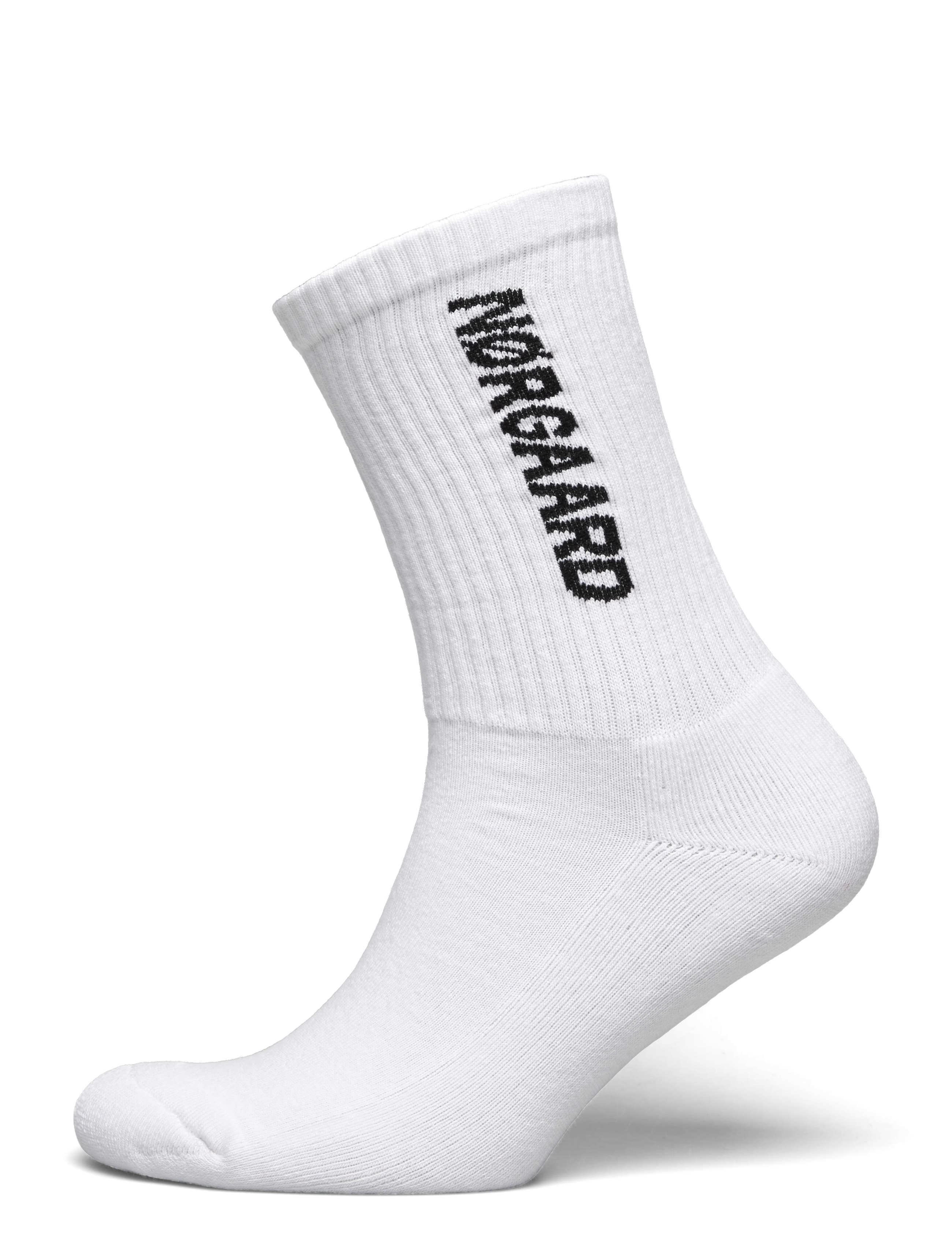 Mads Nørgaard Tennis Classic Sock Fav, Kvinder, Tennis Strømpe, Hvid, Str: 39-41