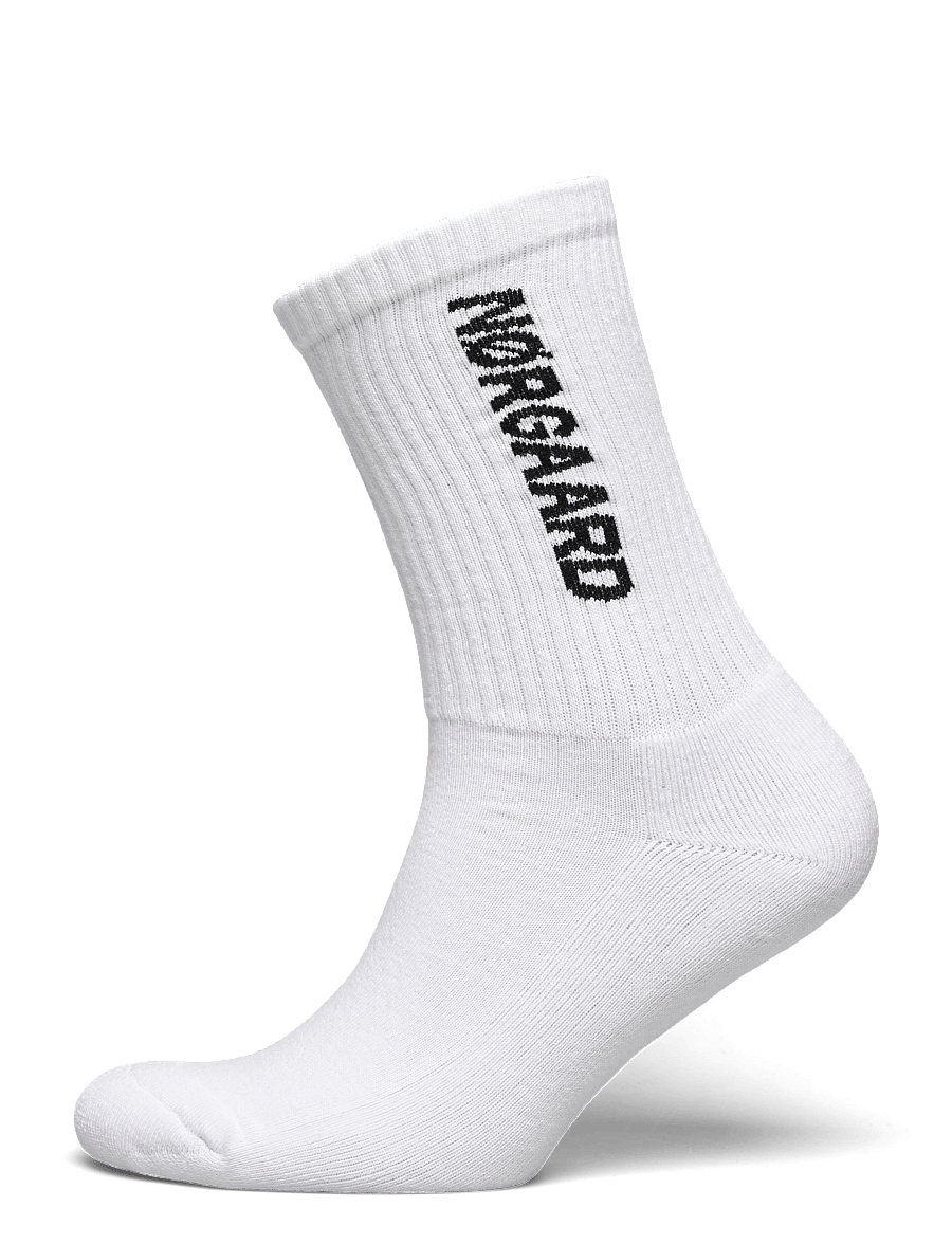 Mads Nørgaard - Tennis Classic Sock FAV - normale socken - white - 0
