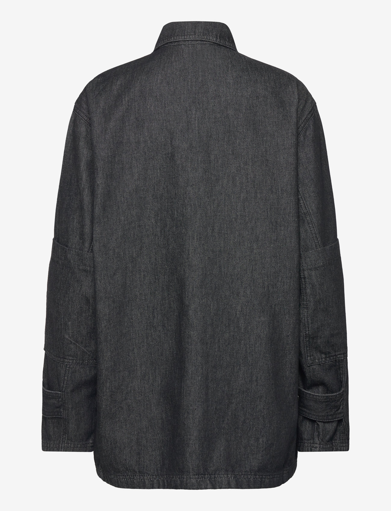 Mads Nørgaard - Dark Denim Johnny Jacket - black - 1