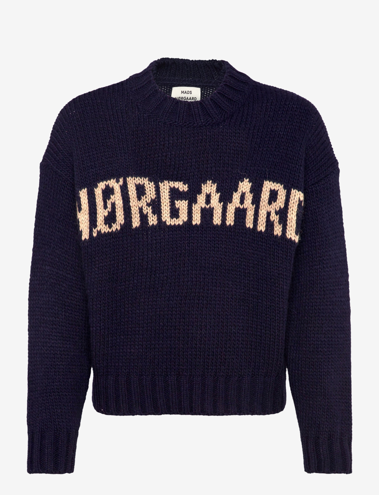 Mads Nørgaard - Crash Tilonina Sweater - trøjer - deep well/nature melange - 0