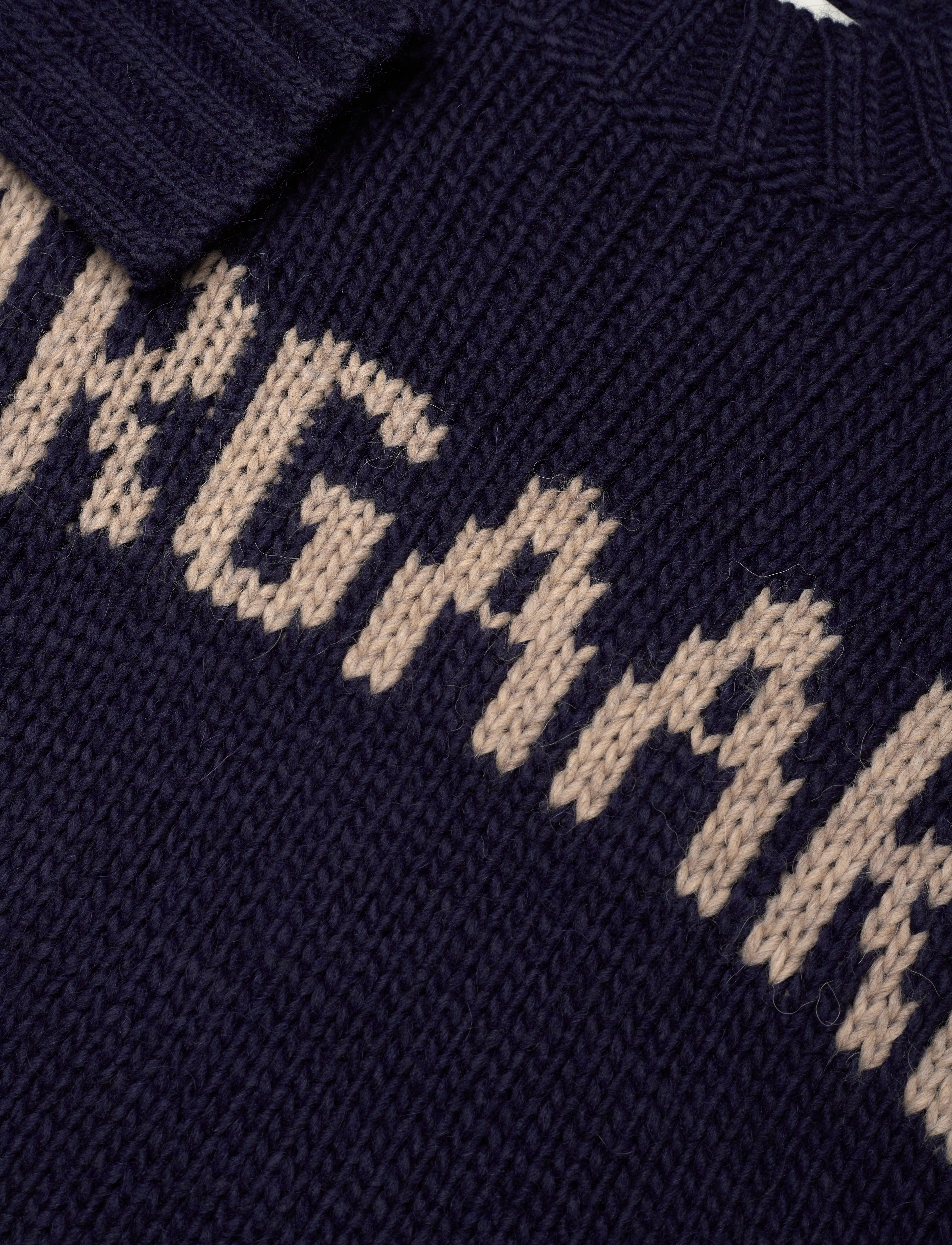Mads Nørgaard - Crash Tilonina Sweater - trøjer - deep well/nature melange - 2