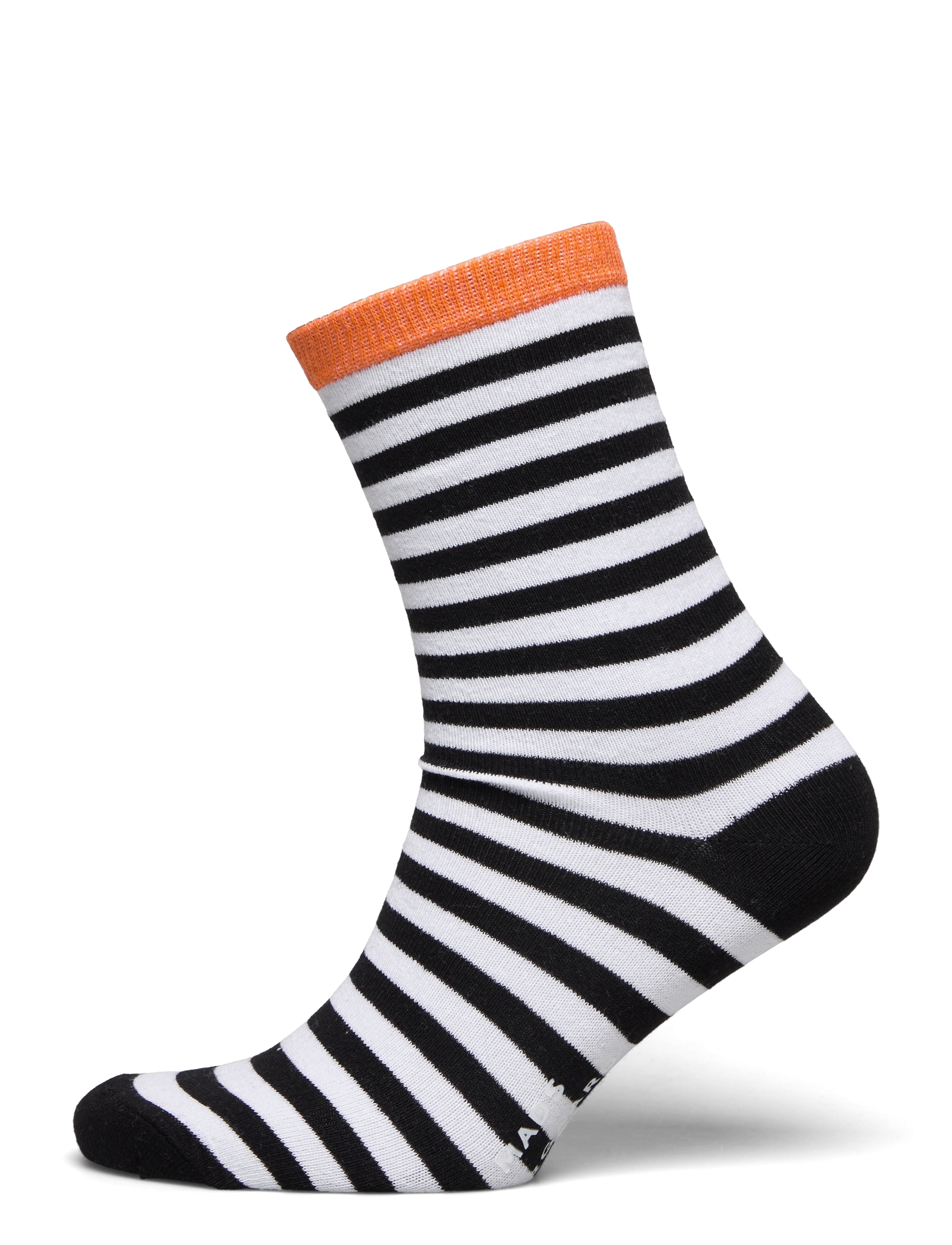 Mads Nørgaard - Sock Pair Ana Mix - black stripe/white dot - 2