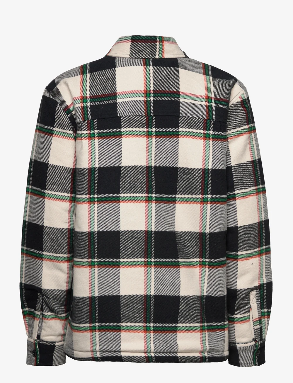 Mads Nørgaard - Flannel Teddy Seth Shirt - fleecejacken - black check - 1