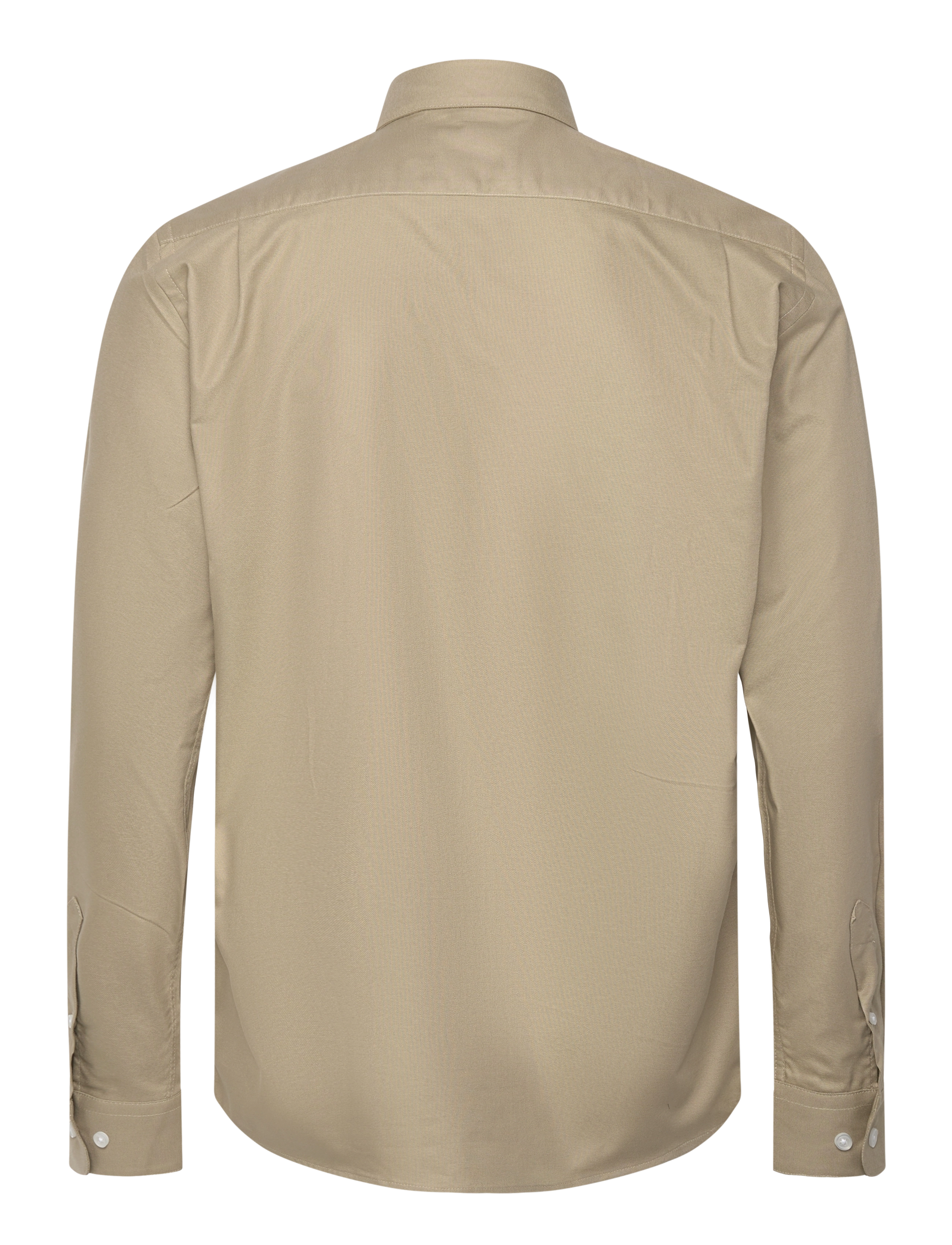 Mads Nørgaard - Cotton Oxford Sune Shirt BD - silver sage - 1