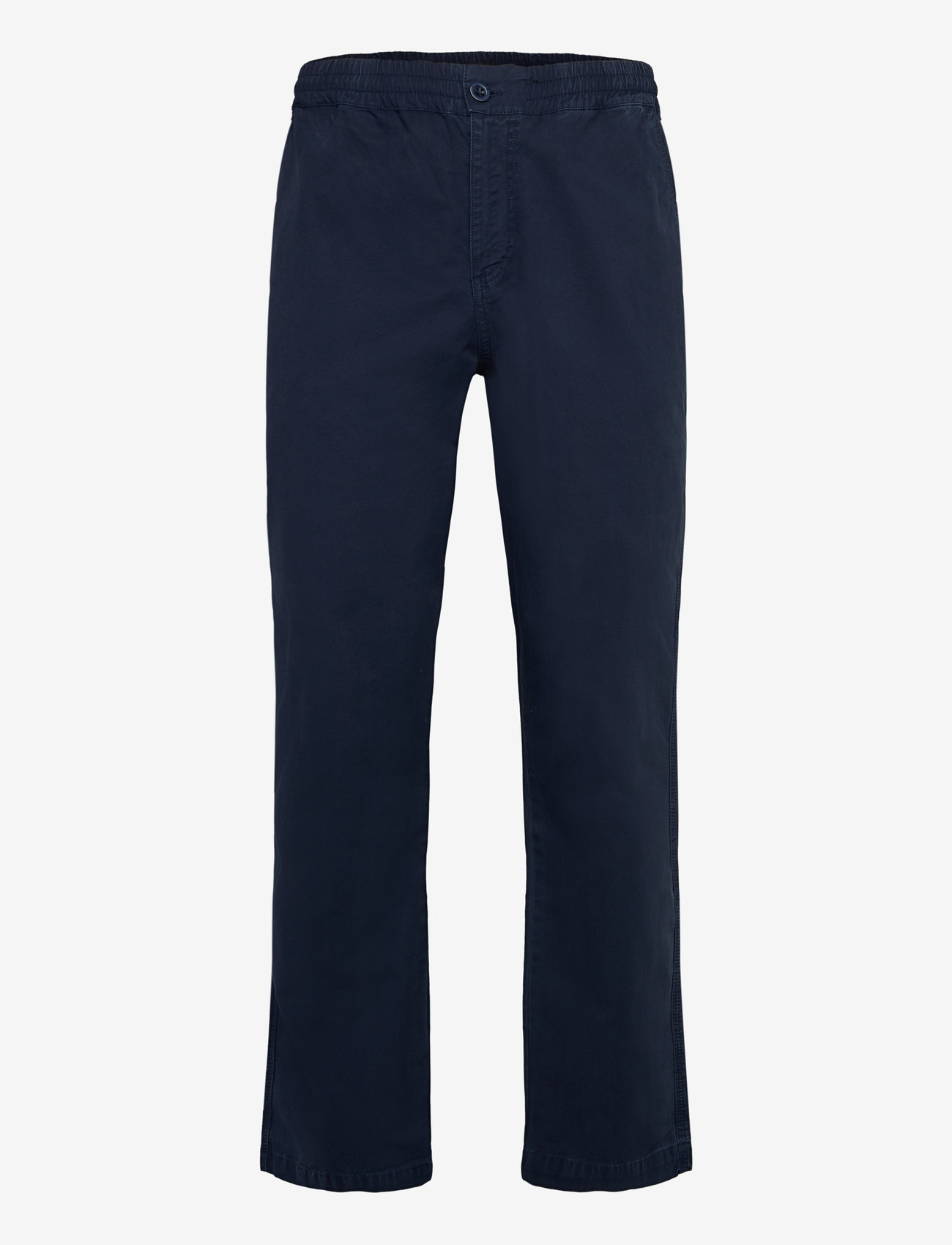 Mads Nørgaard - Fine Twill  Hektor Pants - autumn clothing - midnight navy - 0