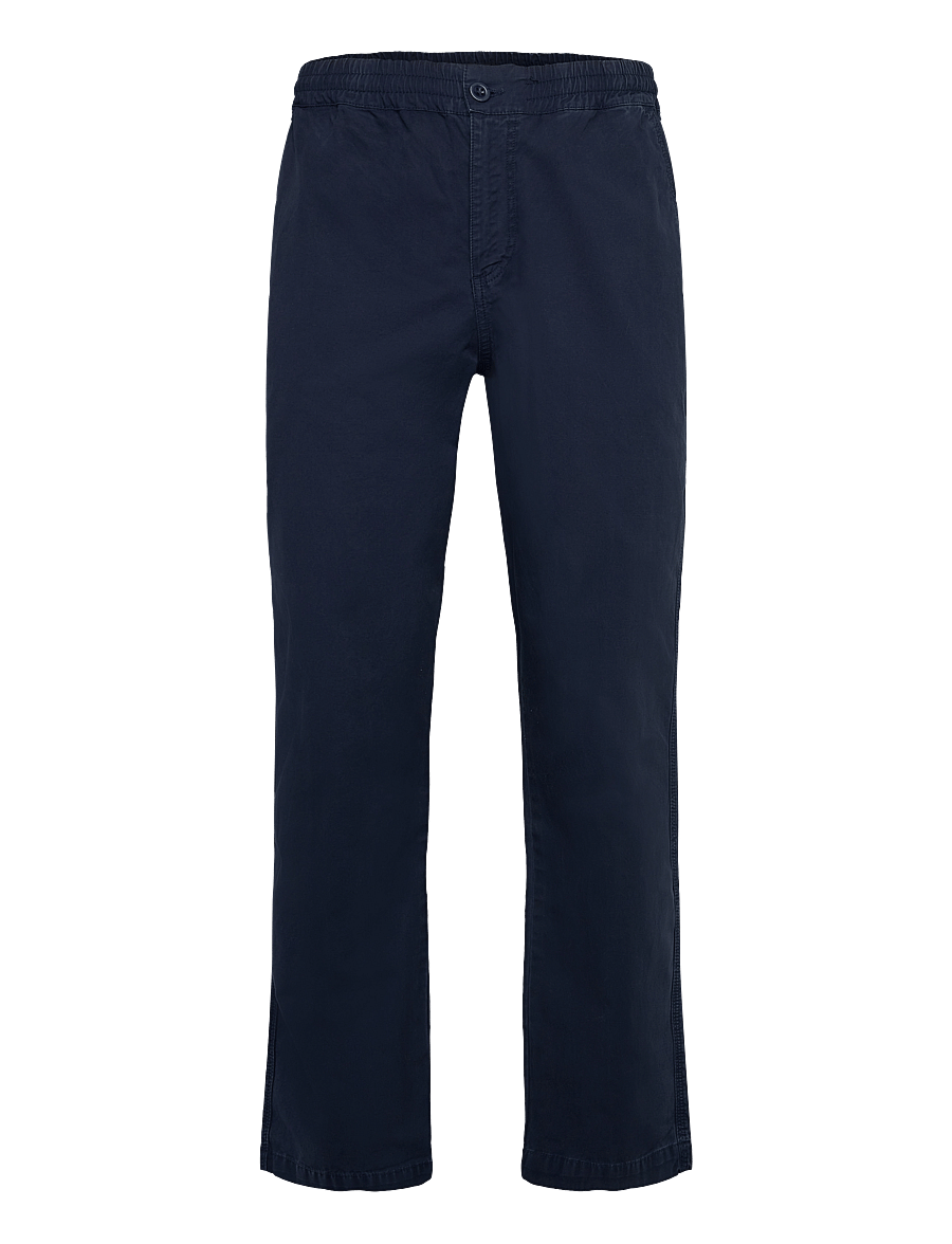 Mads Nørgaard - Fine Twill Hektor Pants - freizeithosen - midnight navy - 0