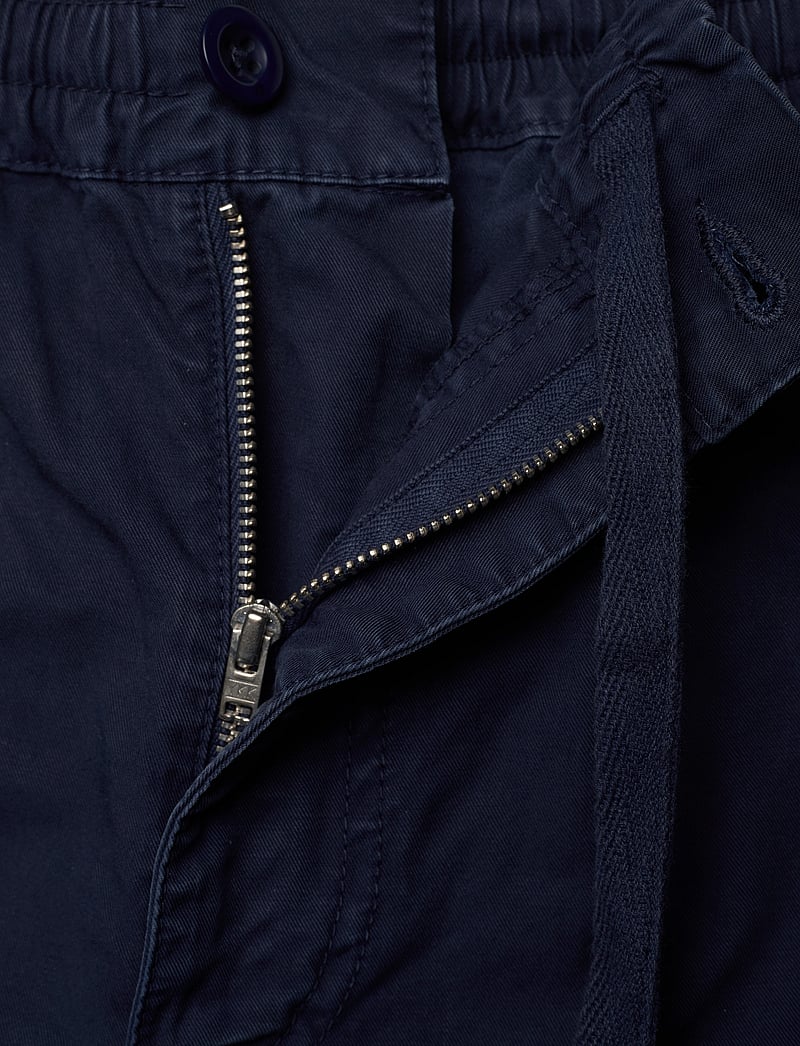 Mads Nørgaard - Fine Twill Hektor Pants - casual bukser - midnight navy - 2