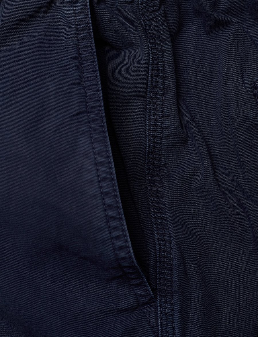 Mads Nørgaard - Fine Twill Hektor Pants - freizeithosen - midnight navy - 3
