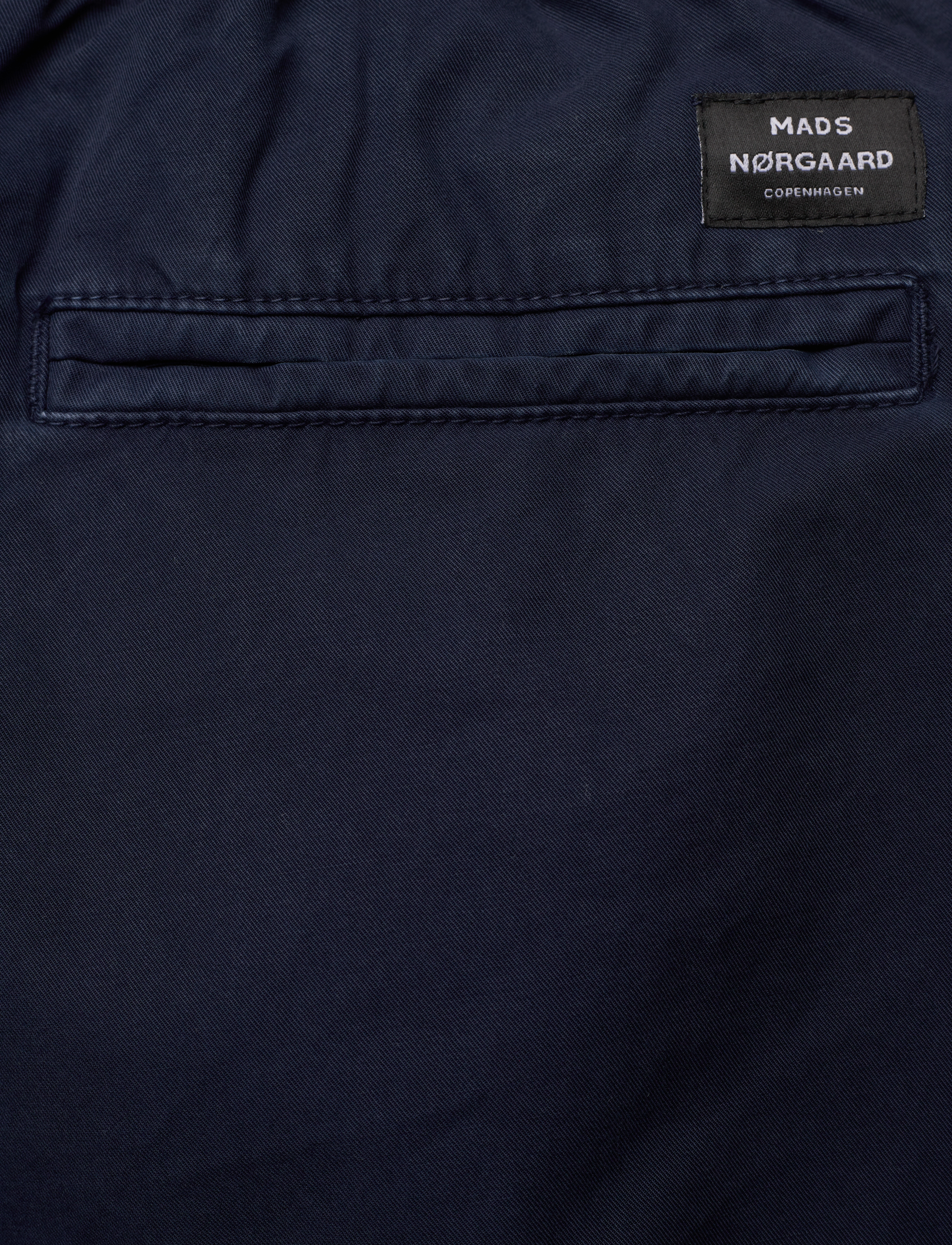 Mads Nørgaard - Fine Twill  Hektor Pants - midnight navy - 4
