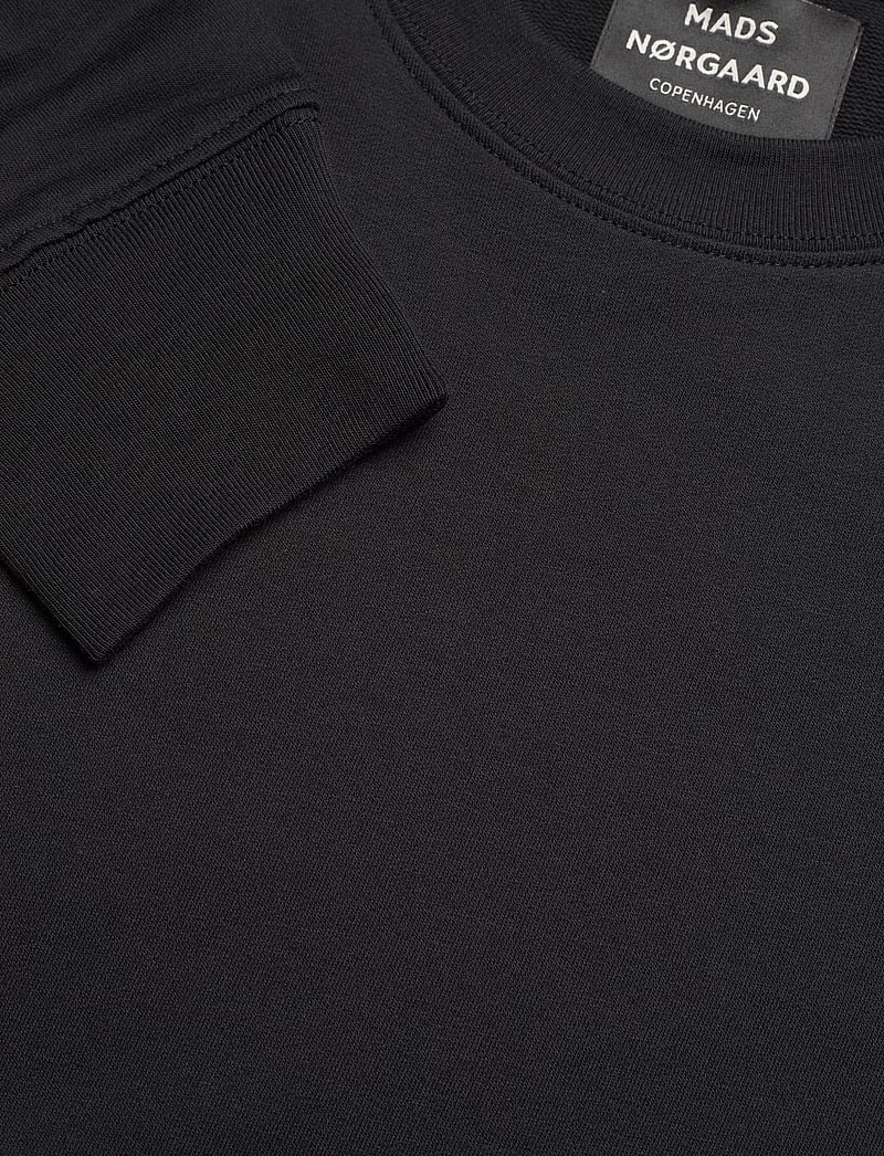 Mads Nørgaard - Light Terry Asker Sweat - osta olukorra järgi - black - 2