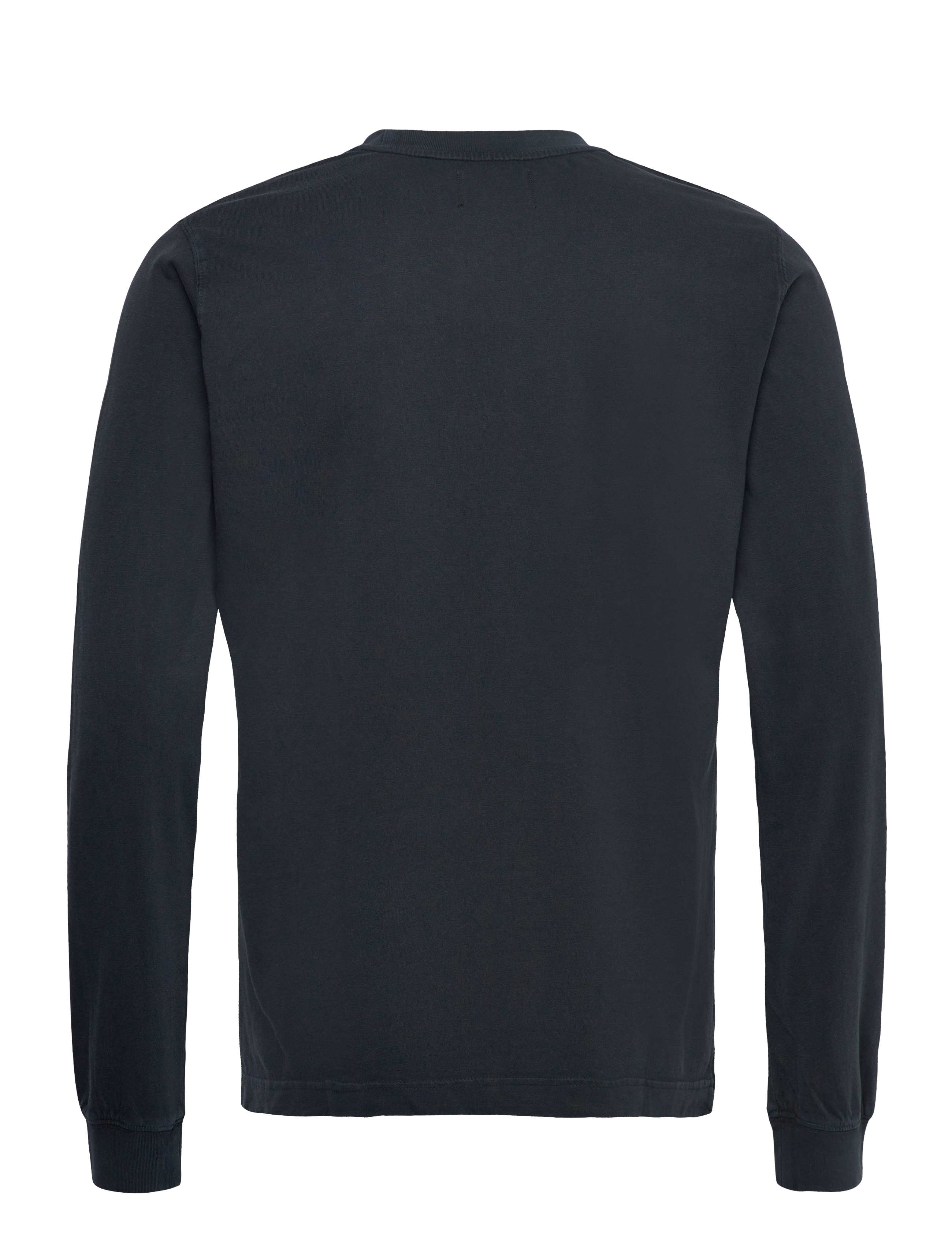 Mads Nørgaard - Cotton Jersey Dye Frode Tee LS - black - 1