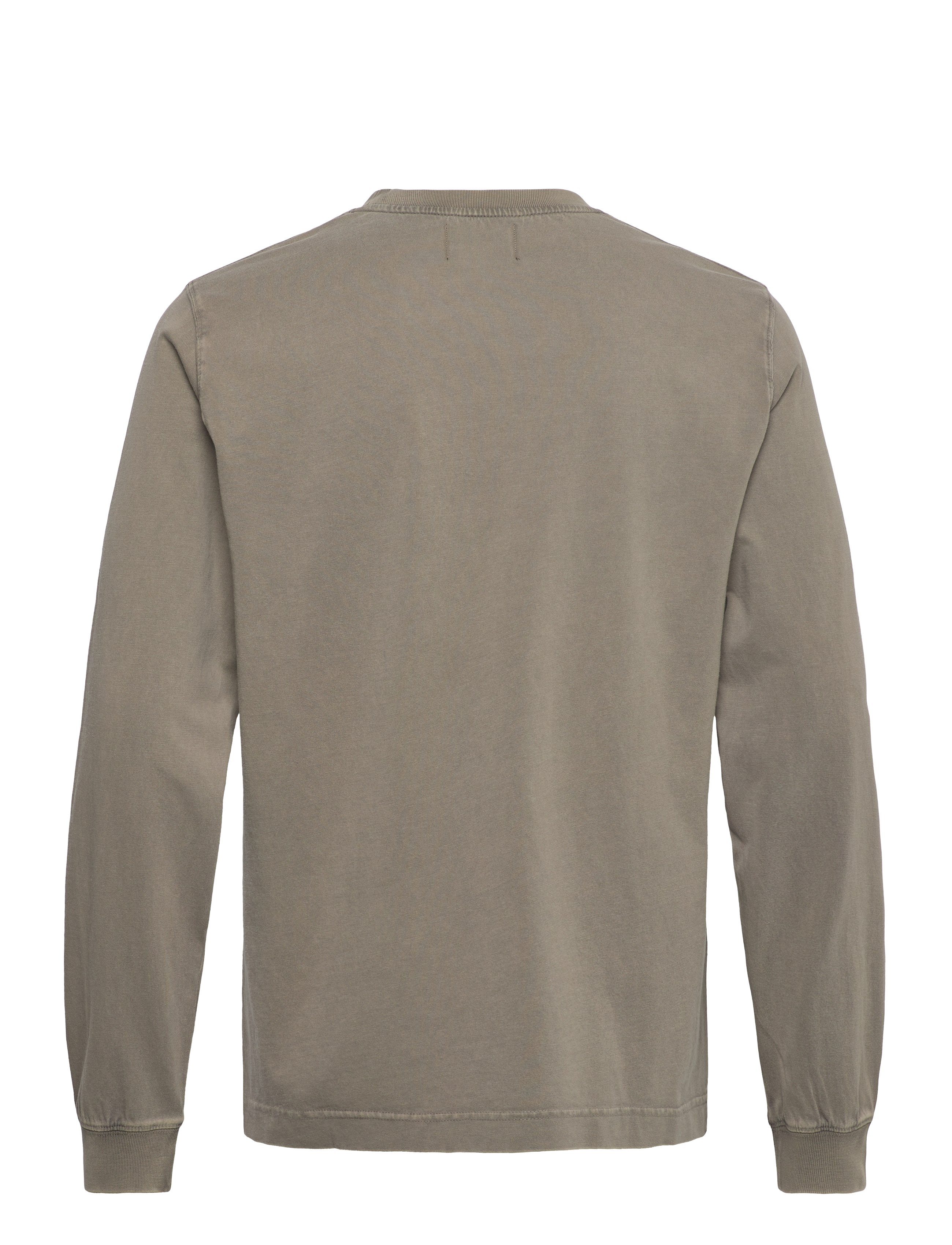 Mads Nørgaard - Cotton Jersey Dye Frode Tee LS - silver sage - 1