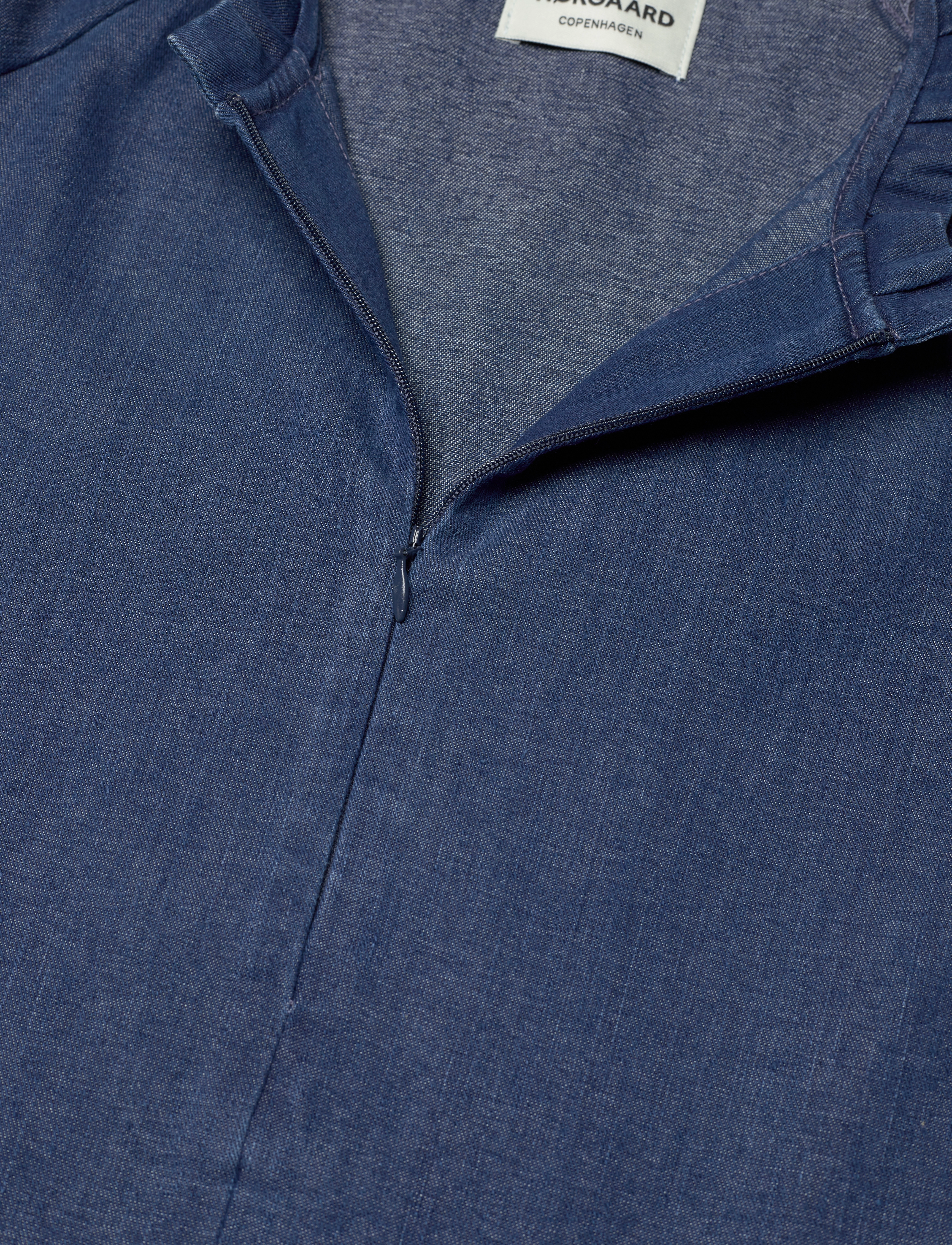 Mads Nørgaard - Soft Denim Dupina Dress - denimkjoler - sargasso sea - 2