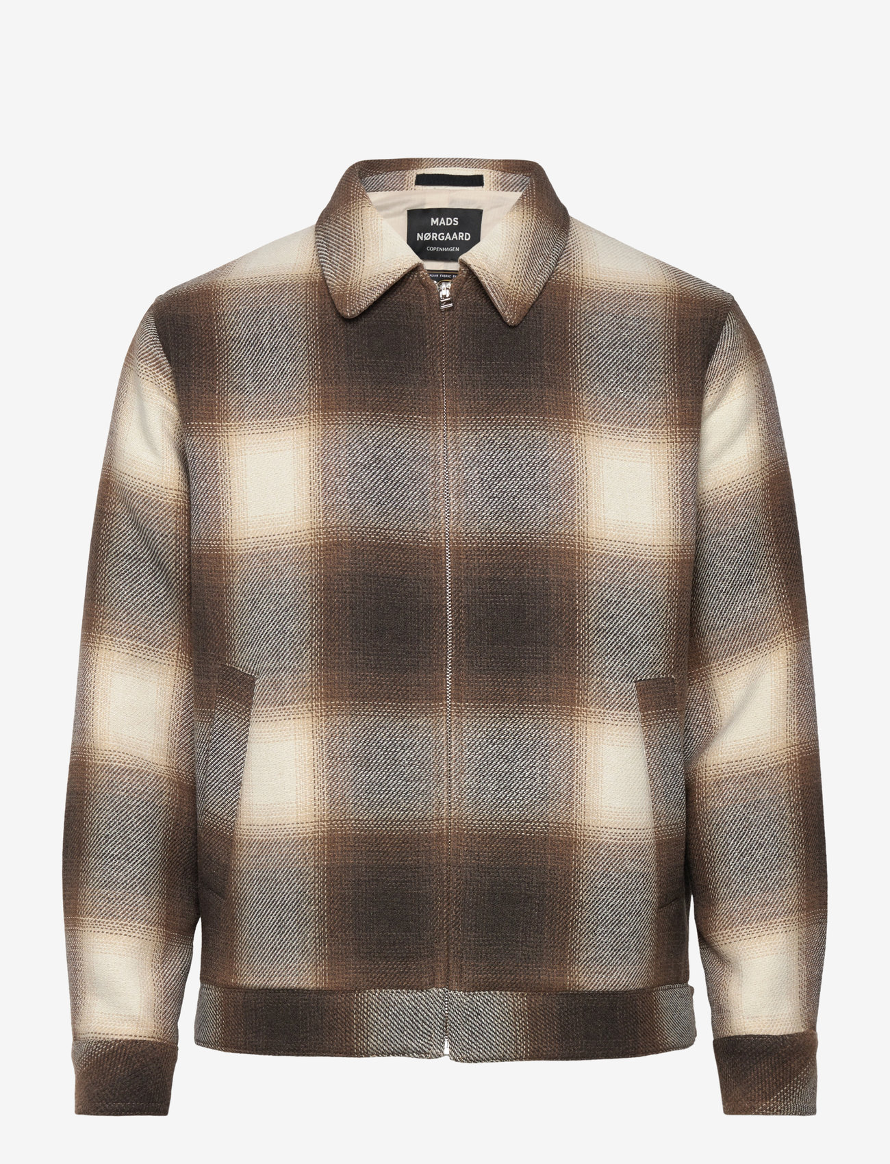 Mads Nørgaard - Shadow Check Norton Jacket - herbstjacken - desert palm check - 0