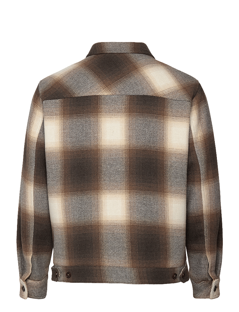 Mads Nørgaard - Shadow Check Norton Jacket - herbstjacken - desert palm check - 1
