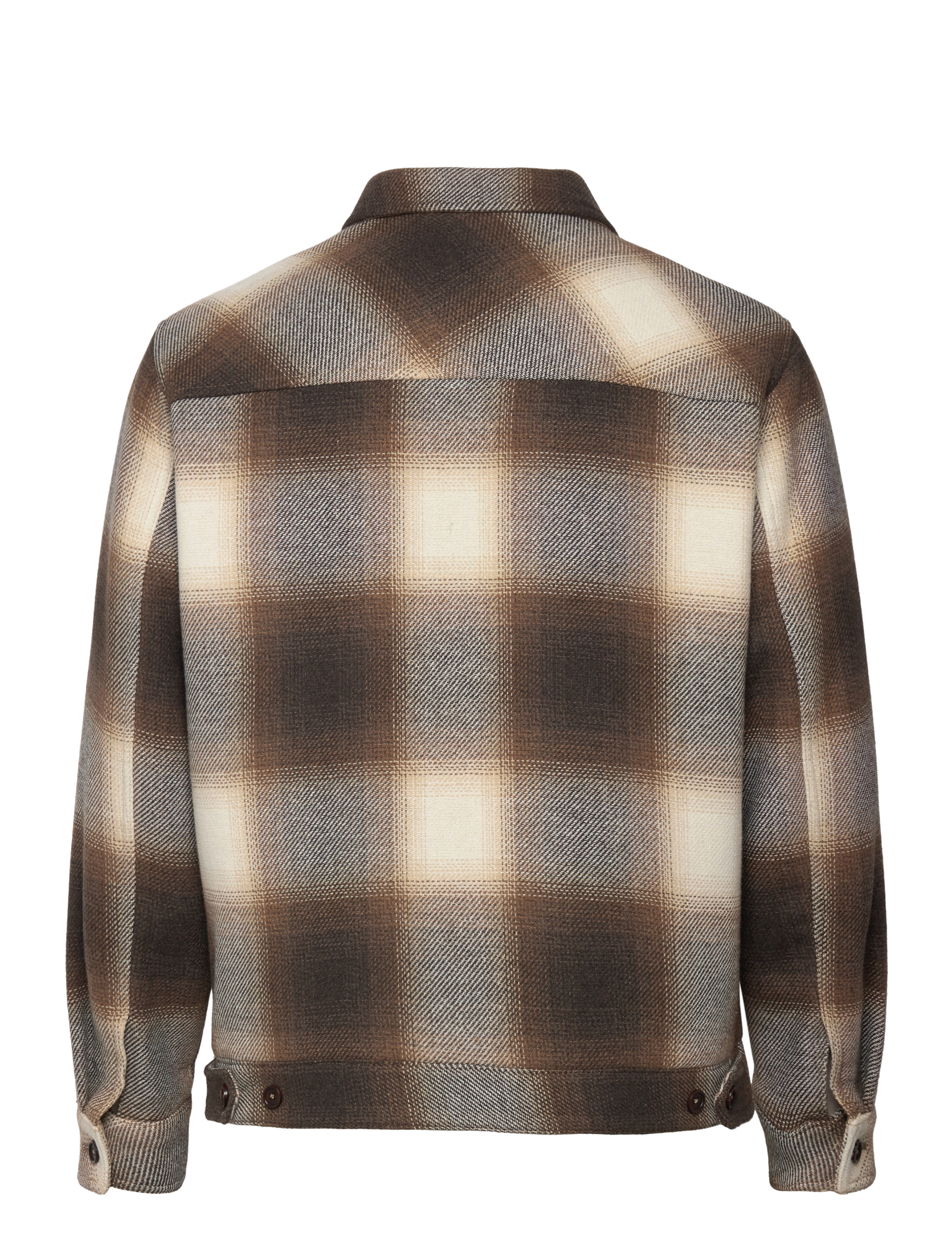 Mads Nørgaard - Shadow Check Norton Jacket - vårjackor - desert palm check - 1