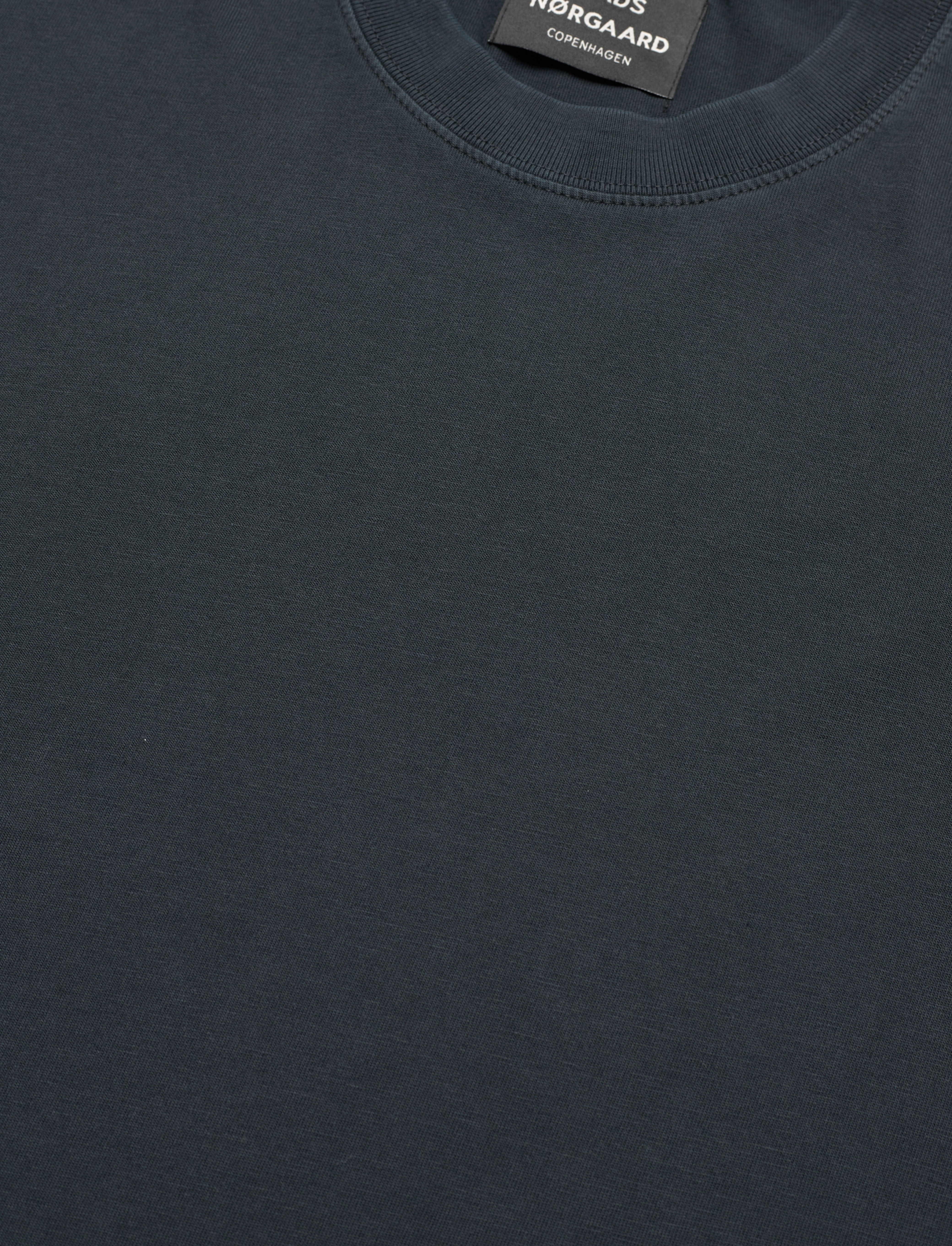 Mads Nørgaard - Cotton Jersey Dye Frode Tee - black - 2
