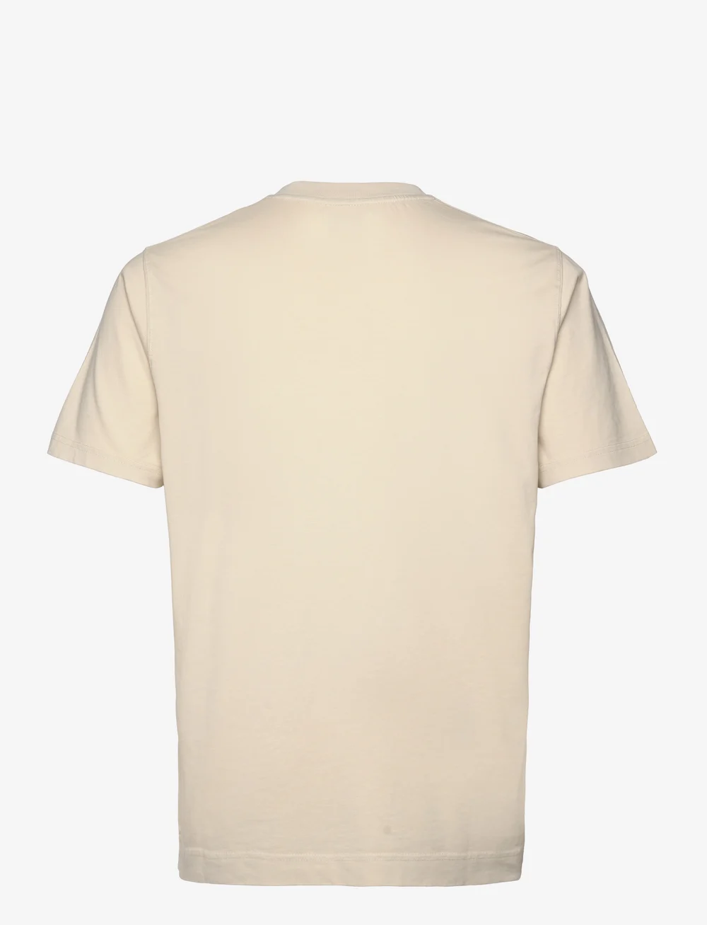Mads Nørgaard - Cotton Jersey Dye Frode Tee - kurzärmelig - vanilla ice - 1